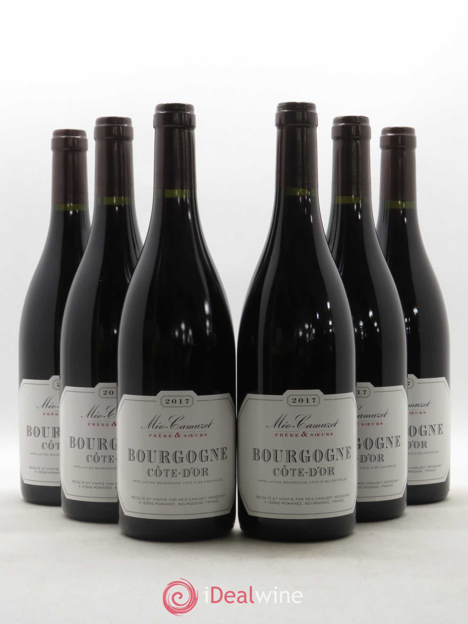 Bourgogne Méo-Camuzet (Frère & Soeurs) Côte d'Or 2017 - Lot de 6 bouteilles - 0