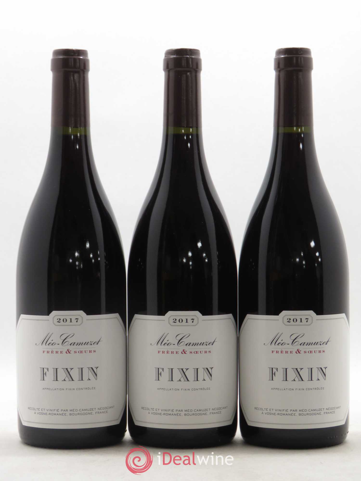 Fixin Méo-Camuzet (Frère & Soeurs) 2017 - Lot de 3 bouteilles - 0