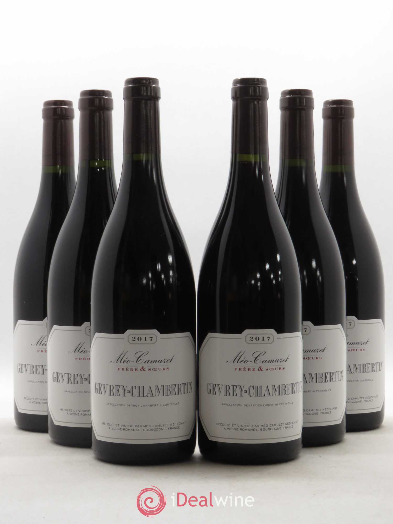 Gevrey-Chambertin Méo-Camuzet (Frère & Soeurs) 2017 - Lot de 6 bouteilles - 0