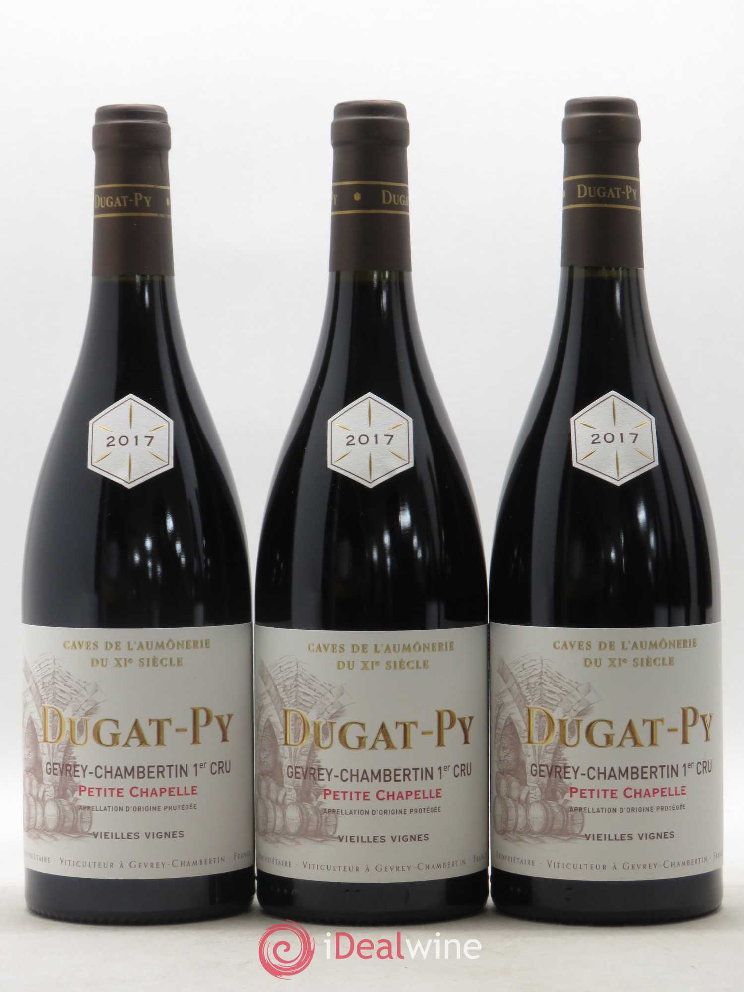 Gevrey-Chambertin 1er Cru Petite Chapelle Vieilles Vignes Dugat-Py Vieilles Vignes 2017 - Lot de 6 bouteilles - 1