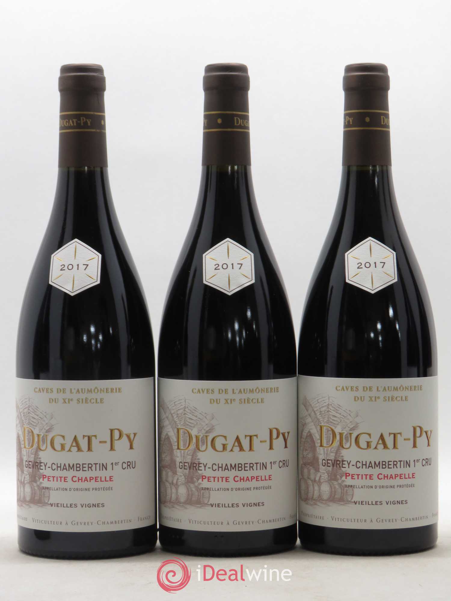 Gevrey-Chambertin 1er Cru Petite Chapelle Vieilles Vignes Dugat-Py Vieilles Vignes 2017 - Lot de 6 bouteilles - 3
