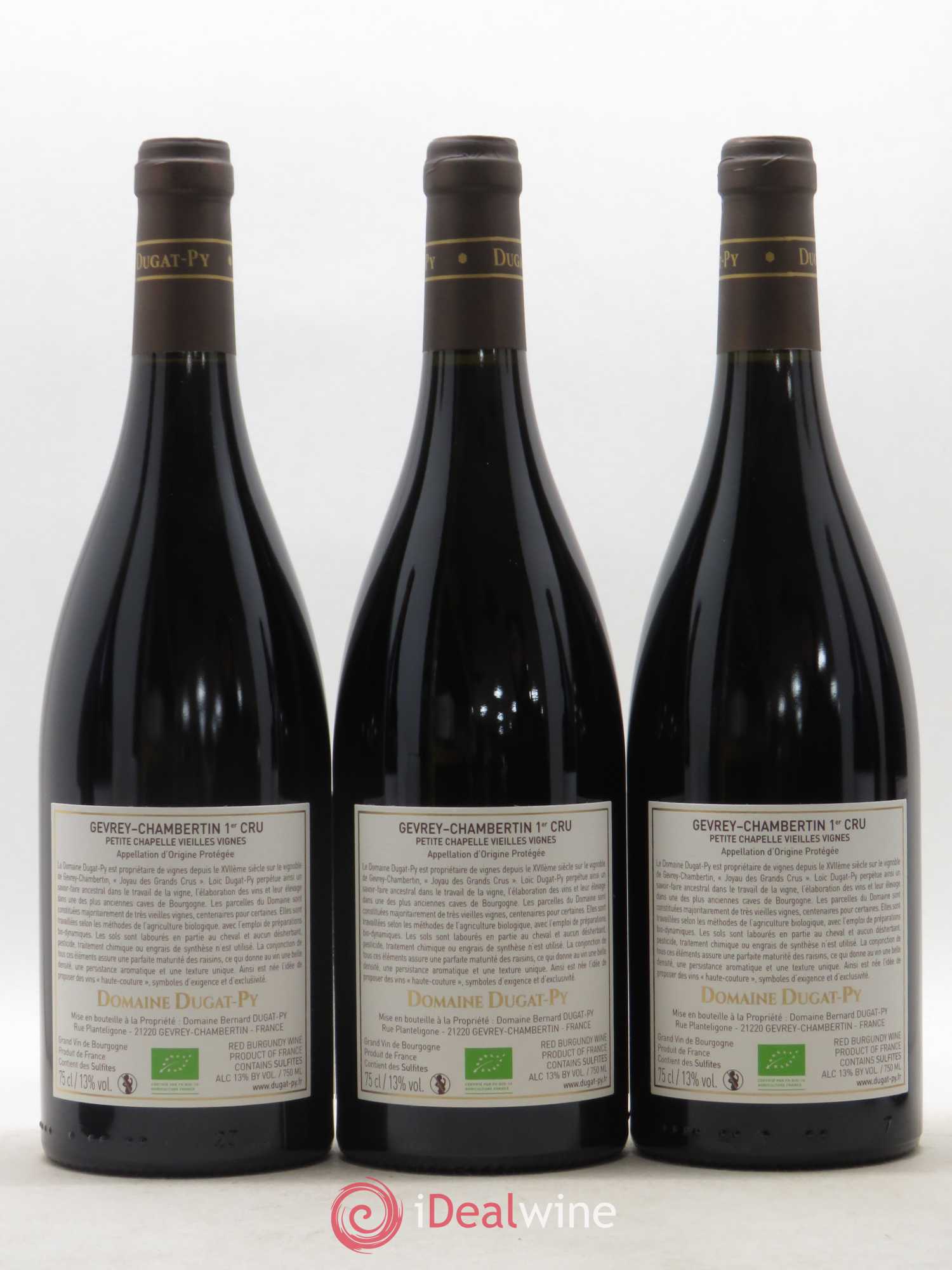 Gevrey-Chambertin 1er Cru Petite Chapelle Vieilles Vignes Dugat-Py Vieilles Vignes 2017 - Lot de 6 bouteilles - 4