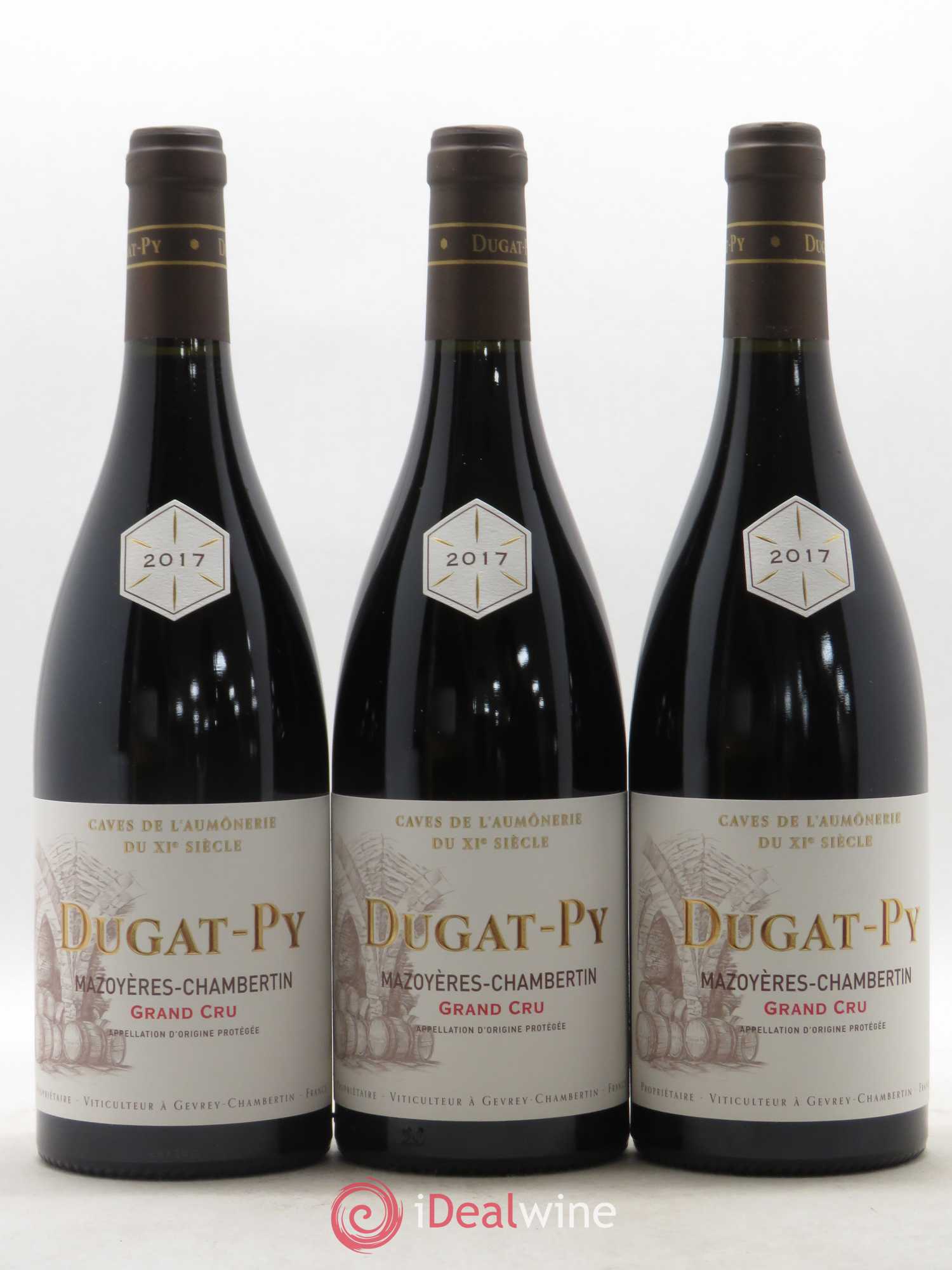 Mazoyères-Chambertin Grand Cru Dugat-Py 2017 - Lot de 3 bouteilles - 0
