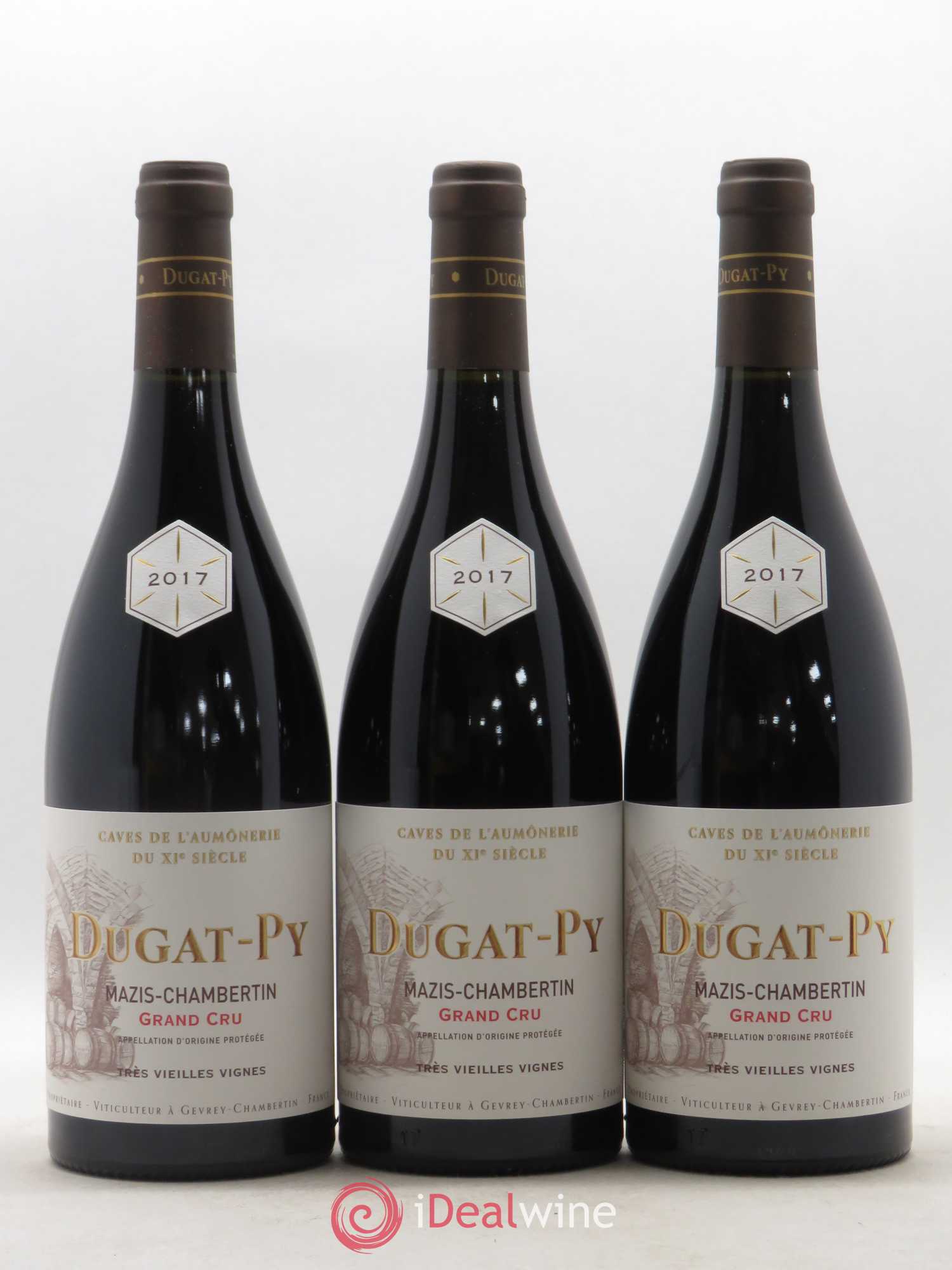 Mazis-Chambertin Grand Cru Vieilles Vignes Dugat-Py Très Vieilles Vignes 2017 - Posten von 3 Flaschen - 0