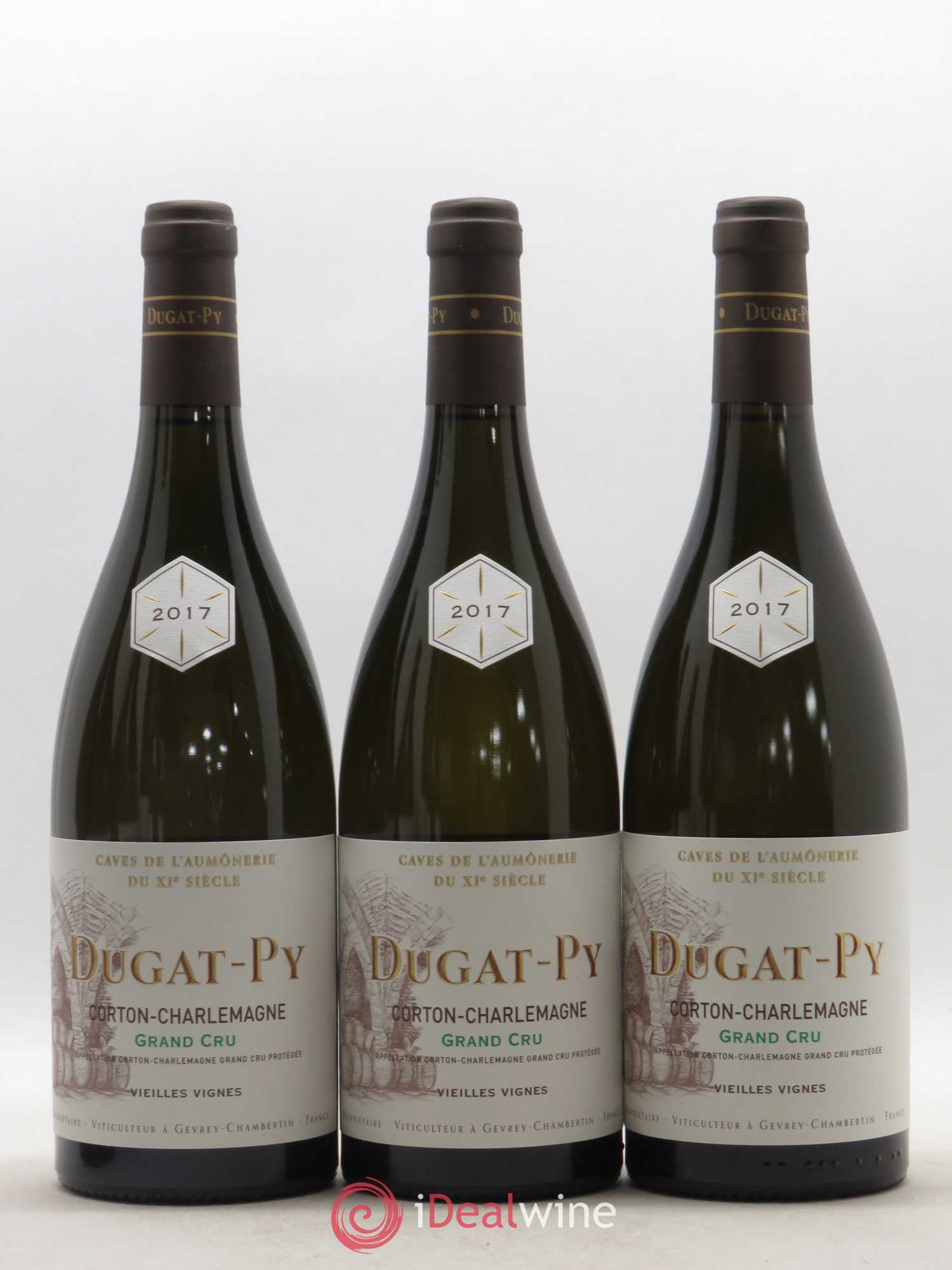 Corton-Charlemagne Grand Cru Vieilles Vignes Dugat-Py 2017 - Lotto di 6 bottiglie - 3