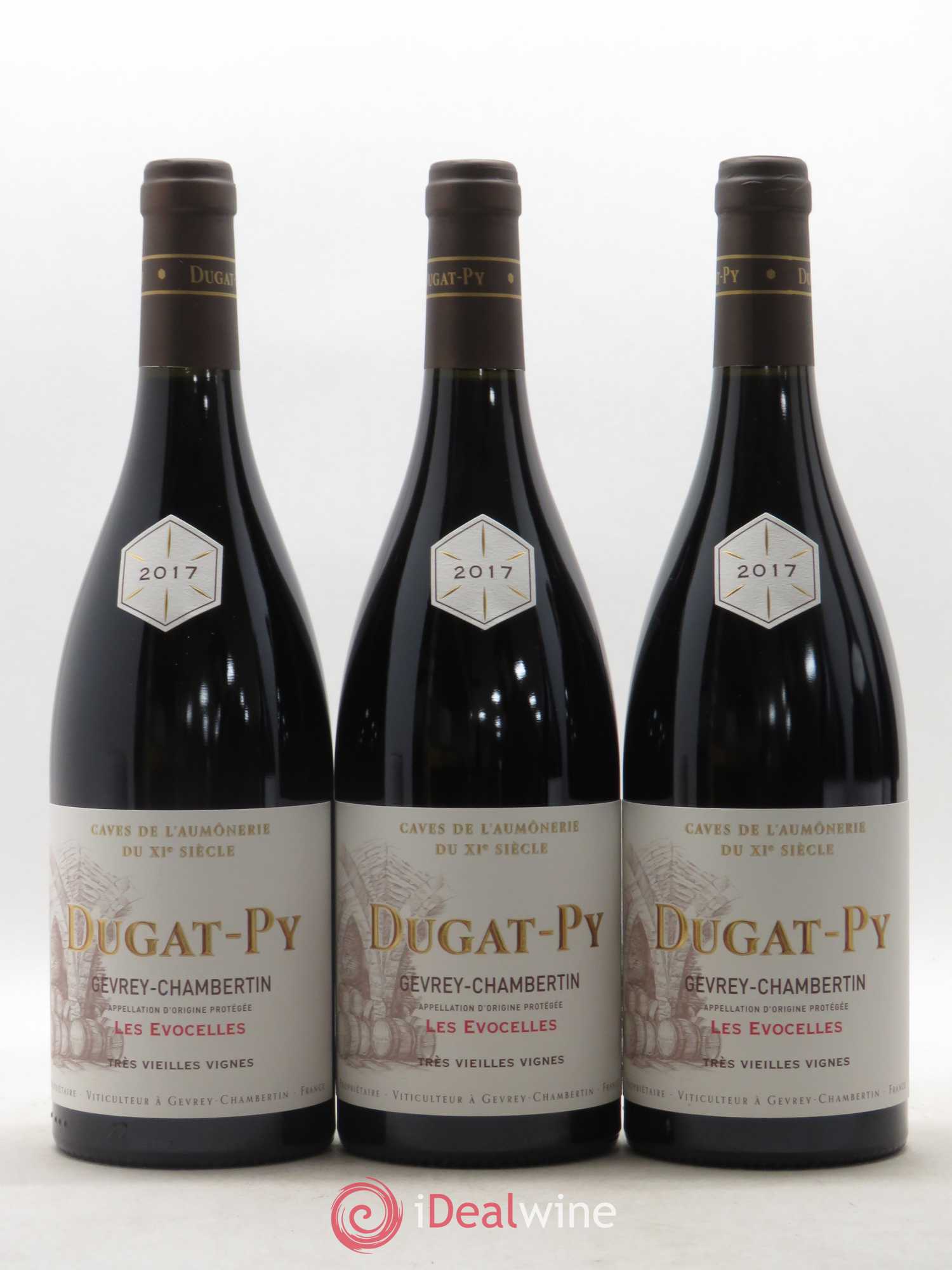 Gevrey-Chambertin Les Evocelles Vieilles Vignes Dugat-Py Très Vieilles Vignes 2017 - Posten von 6 Flaschen - 1