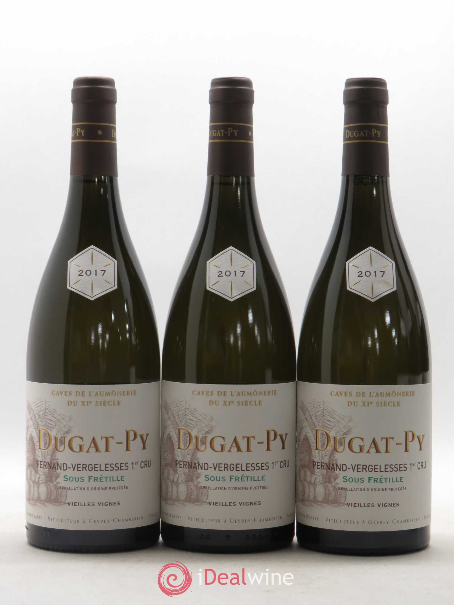 Pernand-Vergelesses 1er Cru Sous Frétille Dugat-Py Vieilles Vignes 2017 - Lot de 6 bouteilles - 1