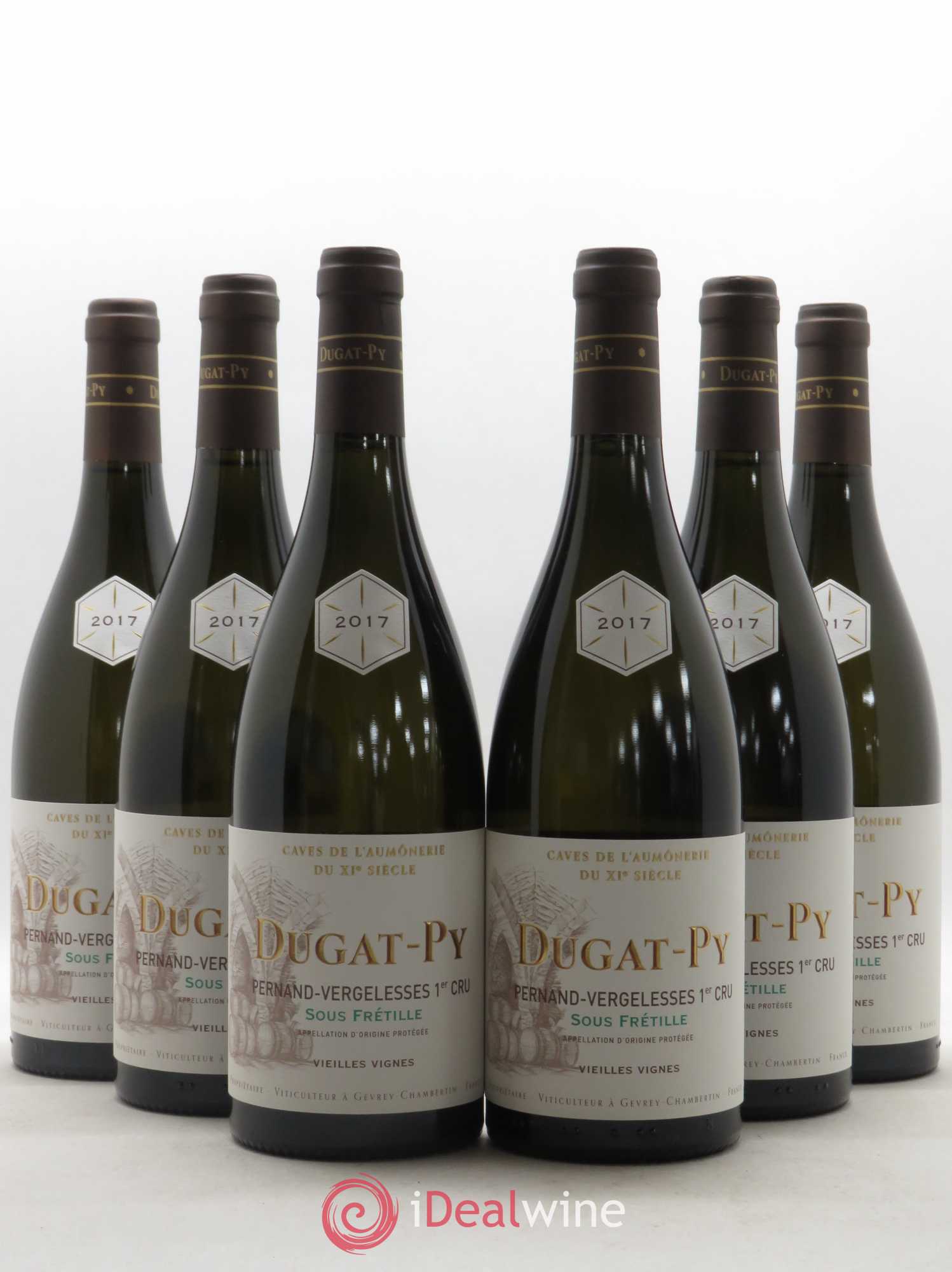Pernand-Vergelesses 1er Cru Sous Frétille Dugat-Py Vieilles Vignes 2017 - Lot de 6 bouteilles - 0