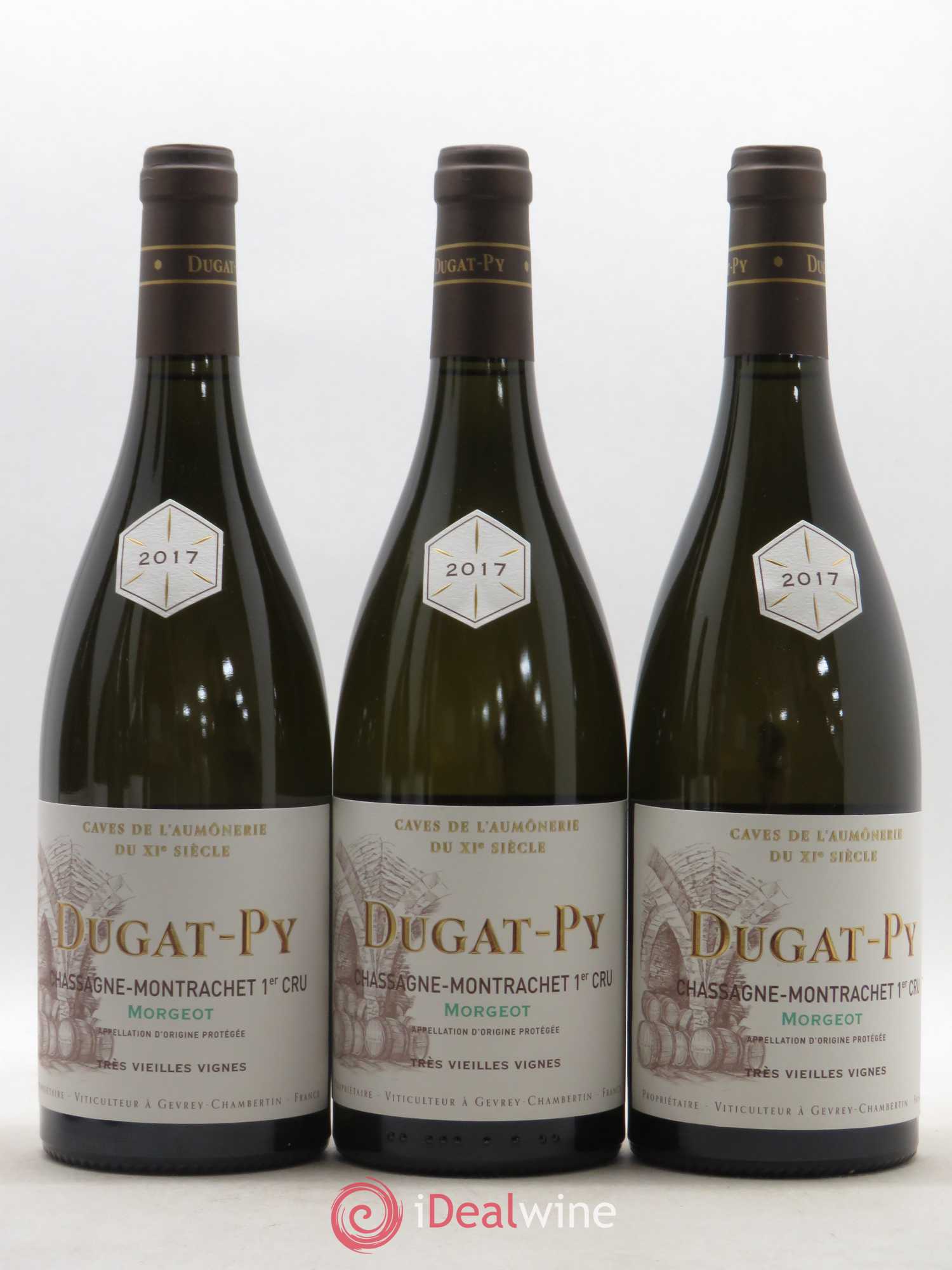 Chassagne-Montrachet 1er Cru Morgeot Dugat-Py Très Vieilles Vignes 2017 - Posten von 6 Flaschen - 3
