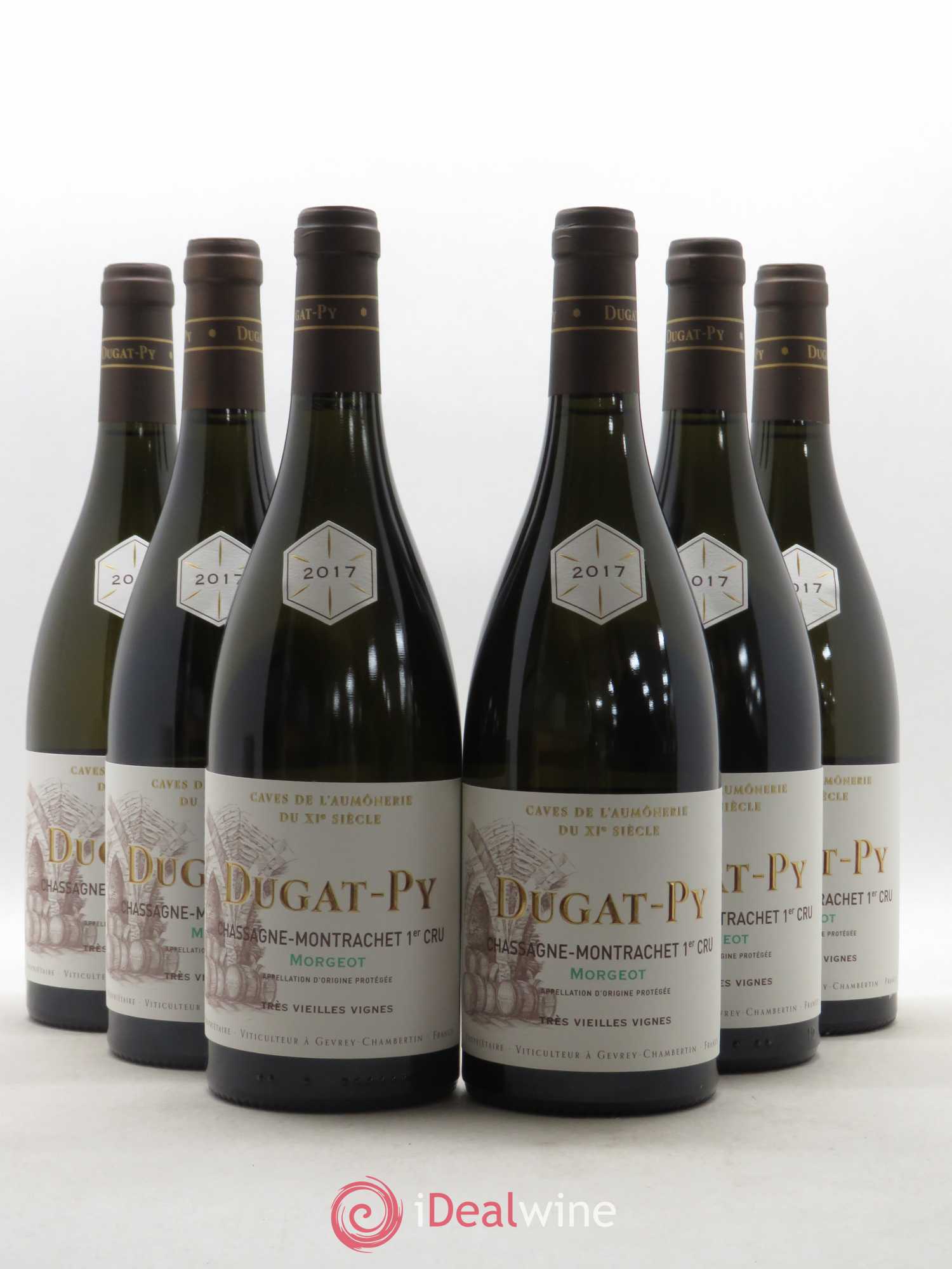 Chassagne-Montrachet 1er Cru Morgeot Dugat-Py Très Vieilles Vignes 2017 - Posten von 6 Flaschen - 0