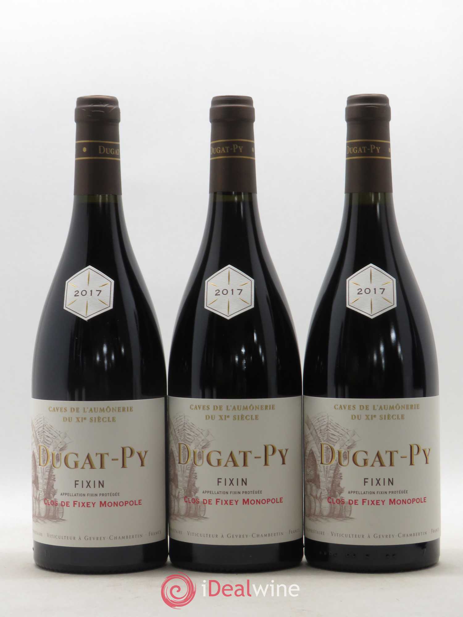 Fixin Clos De Fixey Dugat-Py 2017 - Lot of 6 bottles - 1
