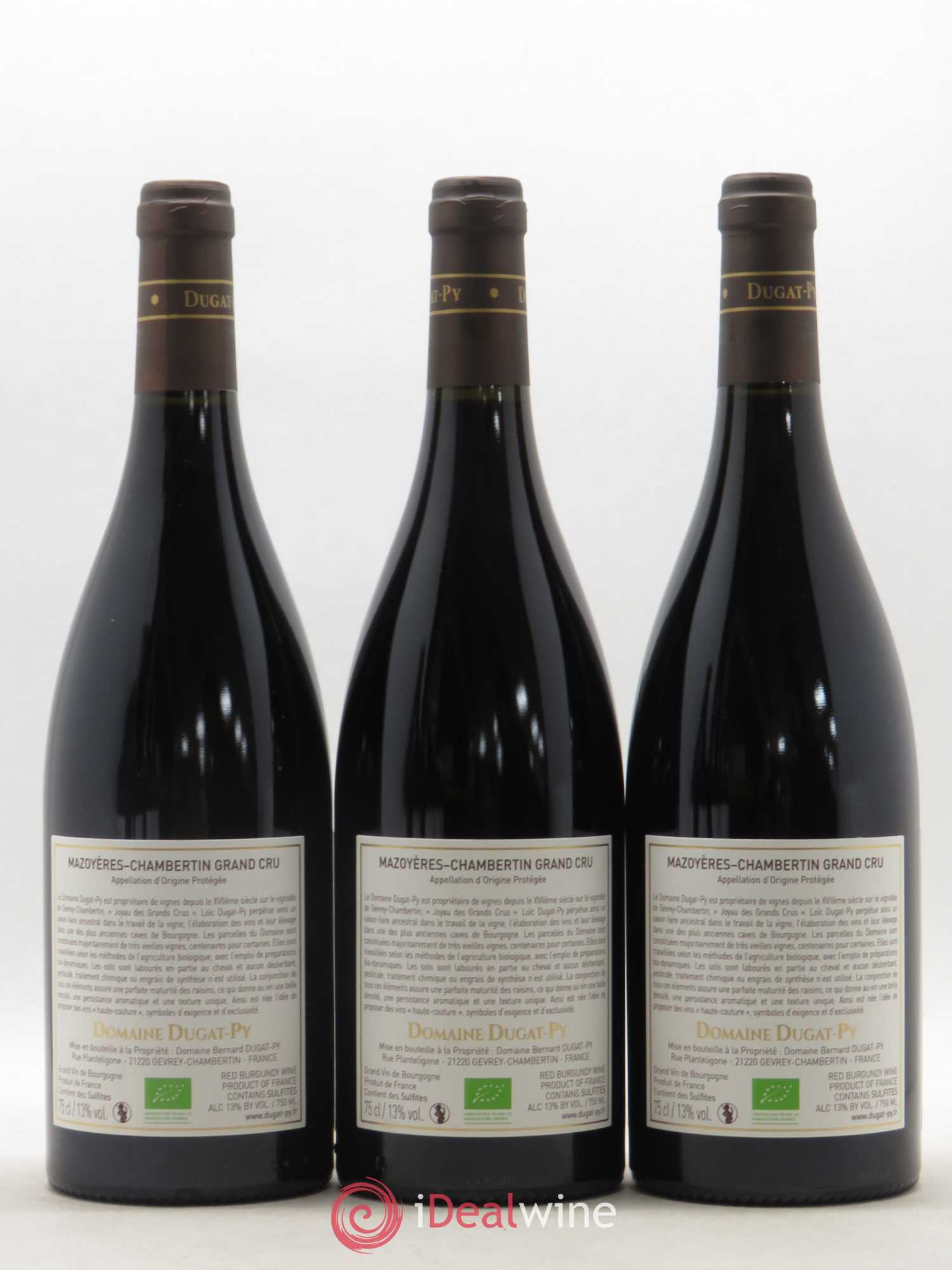 Mazoyères-Chambertin Grand Cru Dugat-Py 2017 - Lot de 6 bouteilles - 3