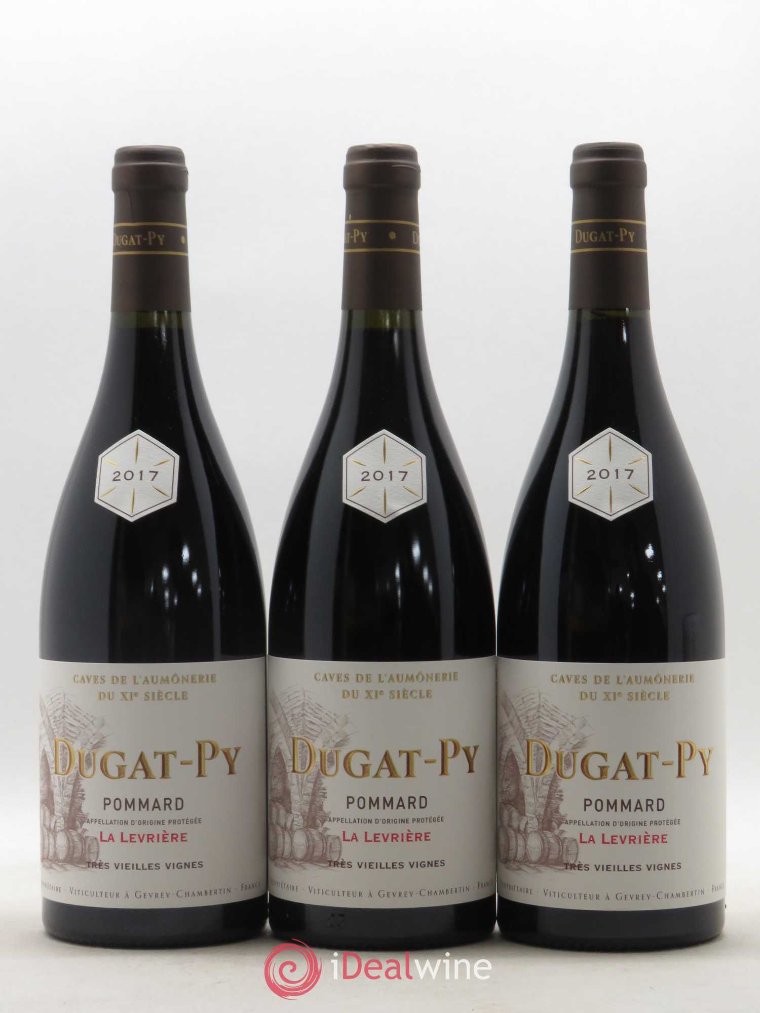 Pommard La Levrière Dugat-Py Très Vieilles Vignes 2017 - Lot de 3 bouteilles - 0