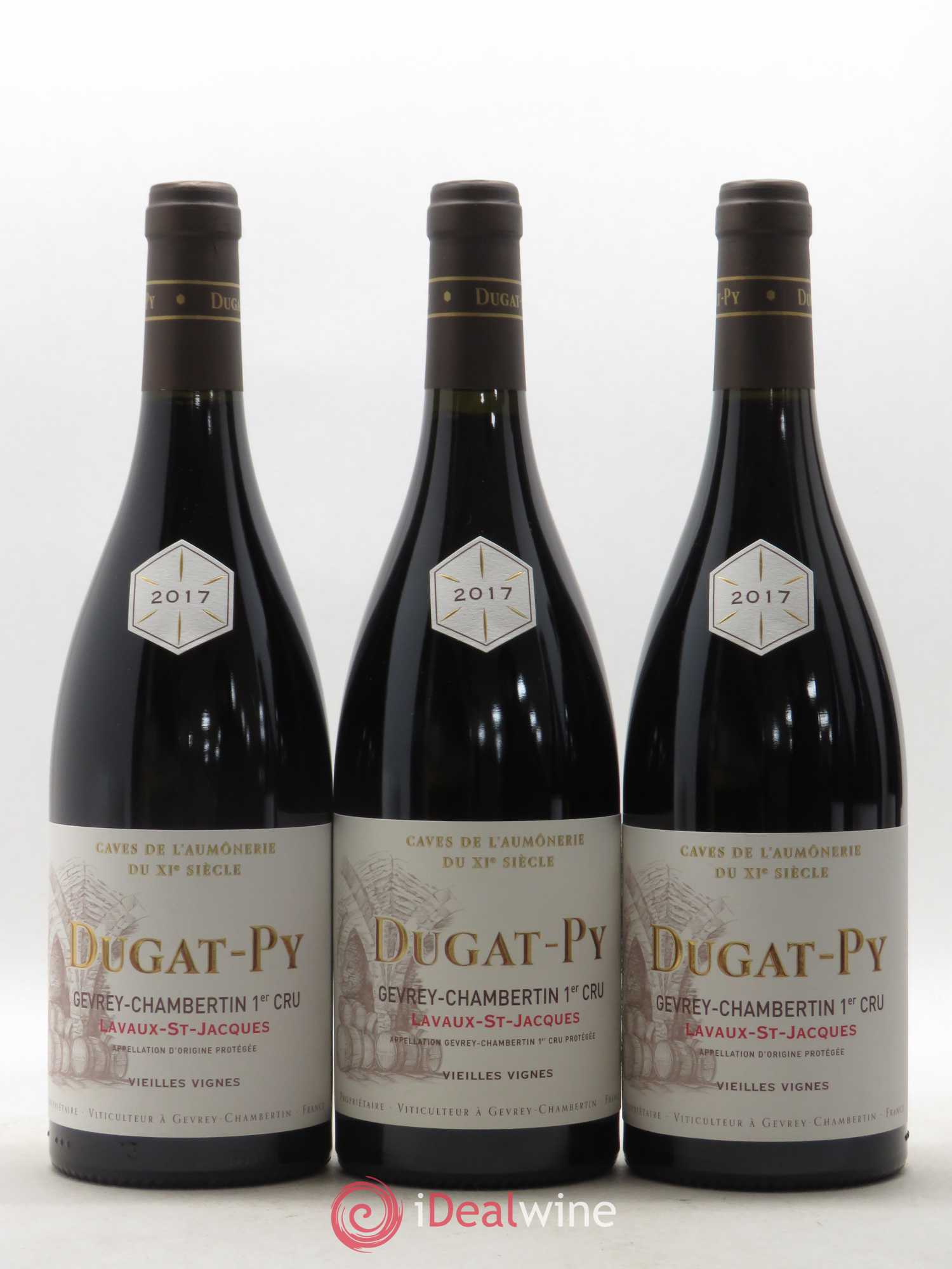 Gevrey-Chambertin 1er Cru Lavaux Saint Jacques  Dugat-Py Vieilles Vignes  2017 - Lot de 6 bouteilles - 1