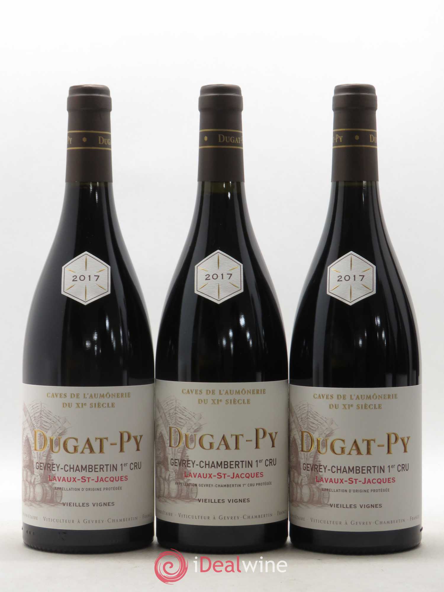 Gevrey-Chambertin 1er Cru Lavaux Saint Jacques  Dugat-Py Vieilles Vignes  2017 - Lot de 6 bouteilles - 2