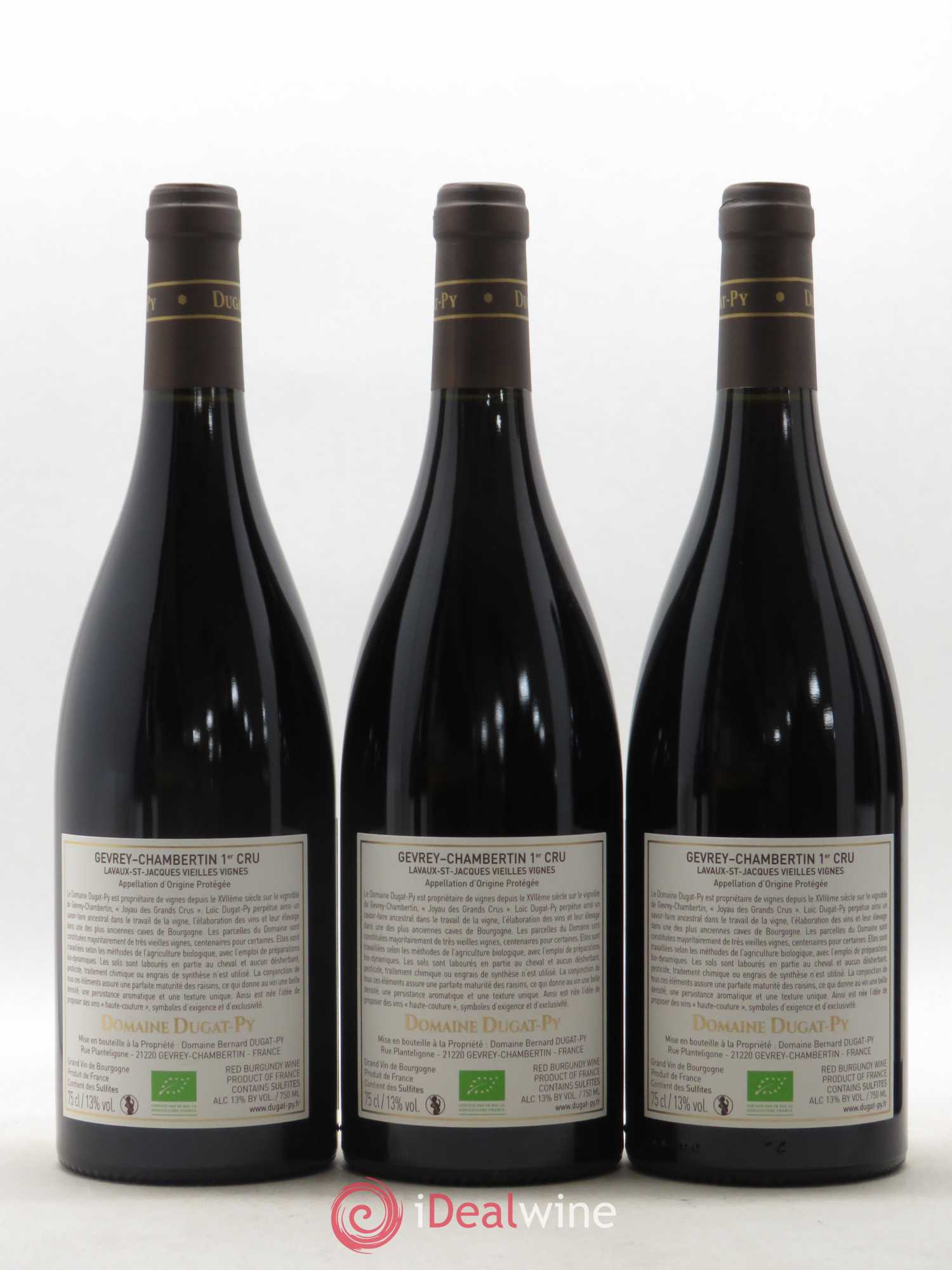 Gevrey-Chambertin 1er Cru Lavaux Saint Jacques  Dugat-Py Vieilles Vignes  2017 - Lot de 6 bouteilles - 4