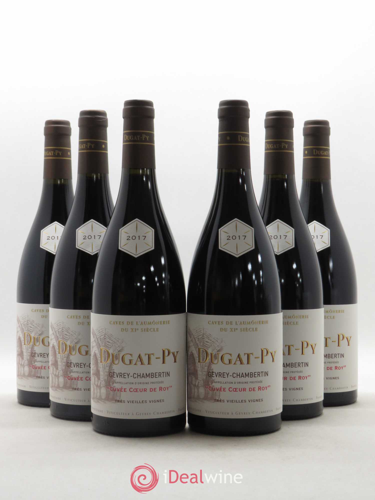 Gevrey-Chambertin Coeur de Roy Très Vieilles Vignes Dugat-Py 2017 - Lot de 6 bouteilles - 0