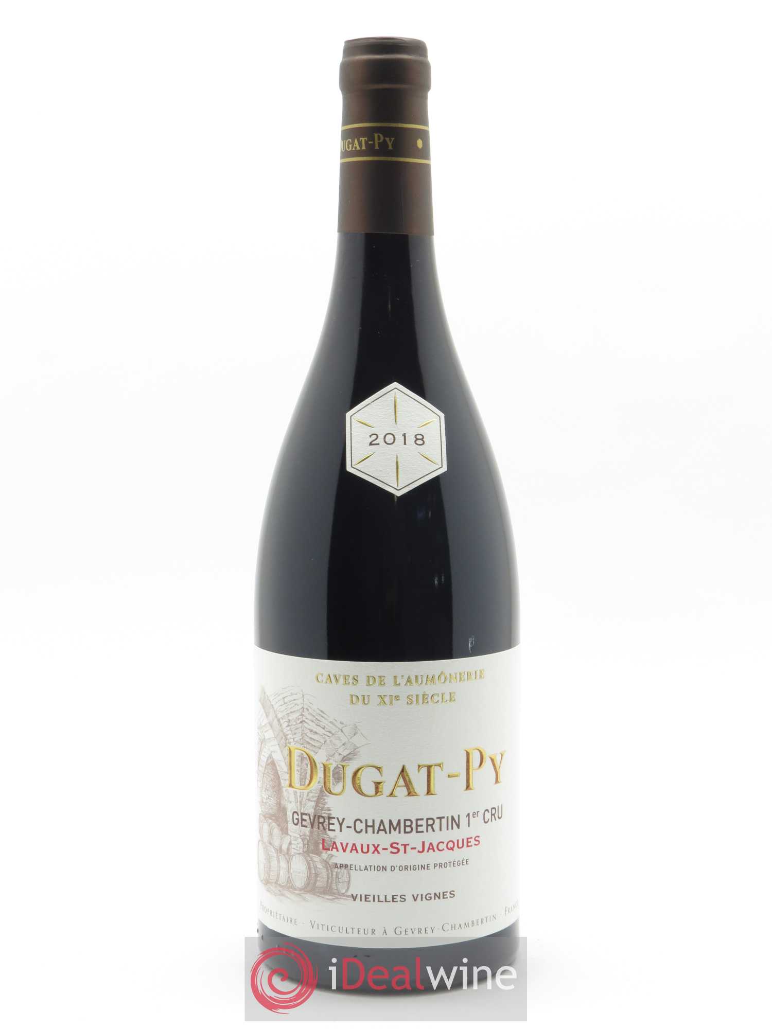 Gevrey-Chambertin 1er Cru Lavaux Saint Jacques Dugat-Py 2018 - Lot de 1 bouteille - 0