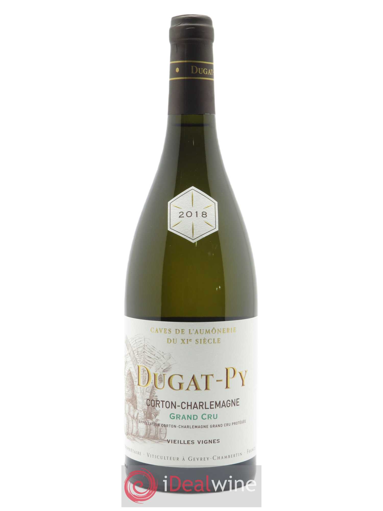 Corton-Charlemagne Grand Cru Vieilles Vignes Dugat-Py 2018 - Lot de 1 bouteille - 0