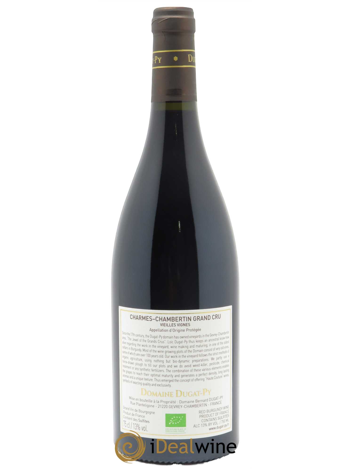 Charmes-Chambertin Grand Cru Dugat-Py 2017 - Lot de 1 bouteille - 1