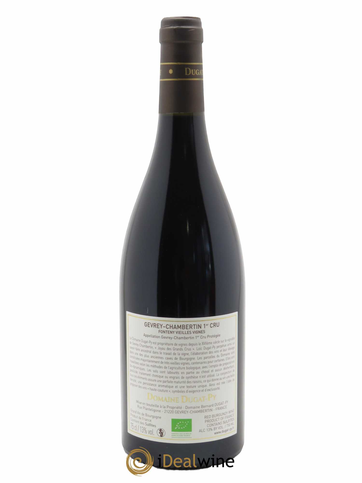 Gevrey-Chambertin 1er Cru Fonteny Dugat-Py 2017 - Lot de 1 bouteille - 1
