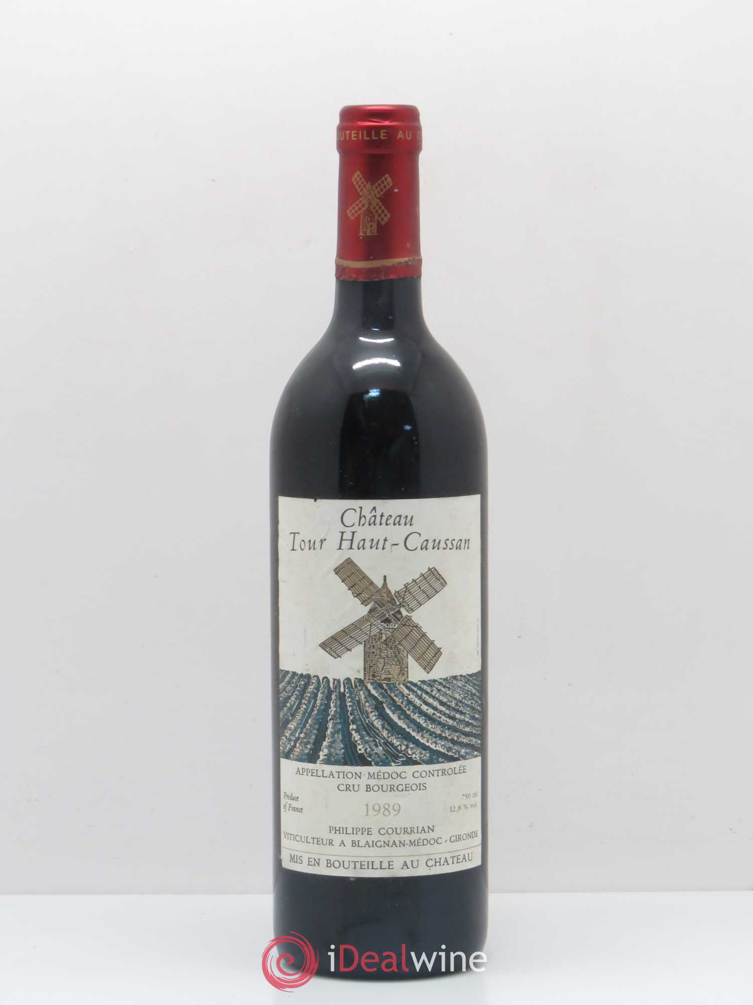Château Tour Haut-Caussan Cru Bourgeois 1989 - Lot de 1 bouteille - 0