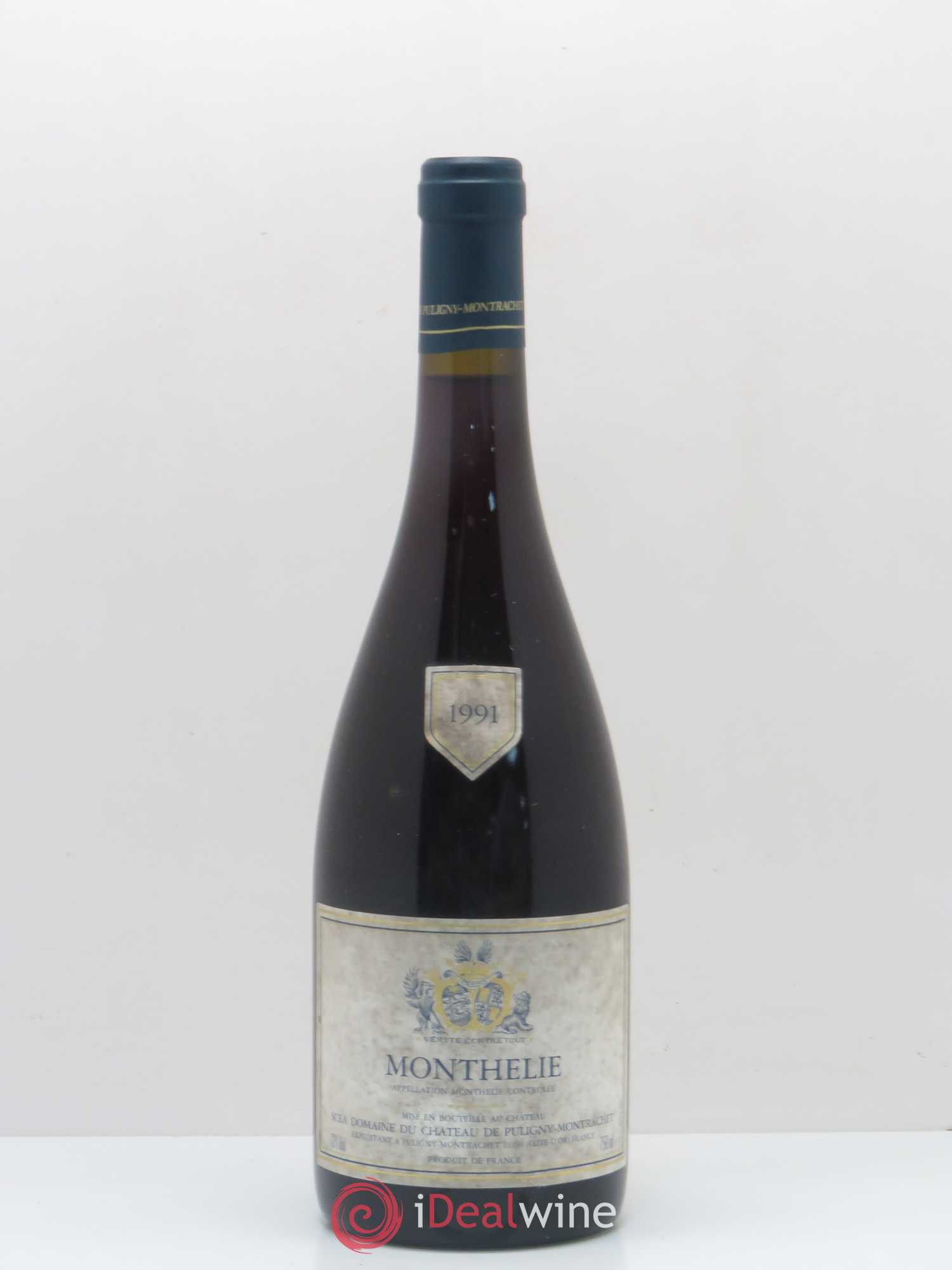 Monthélie Domaine du Château de Puligny-Montrachet 1991 - Lot de 1 bouteille - 0