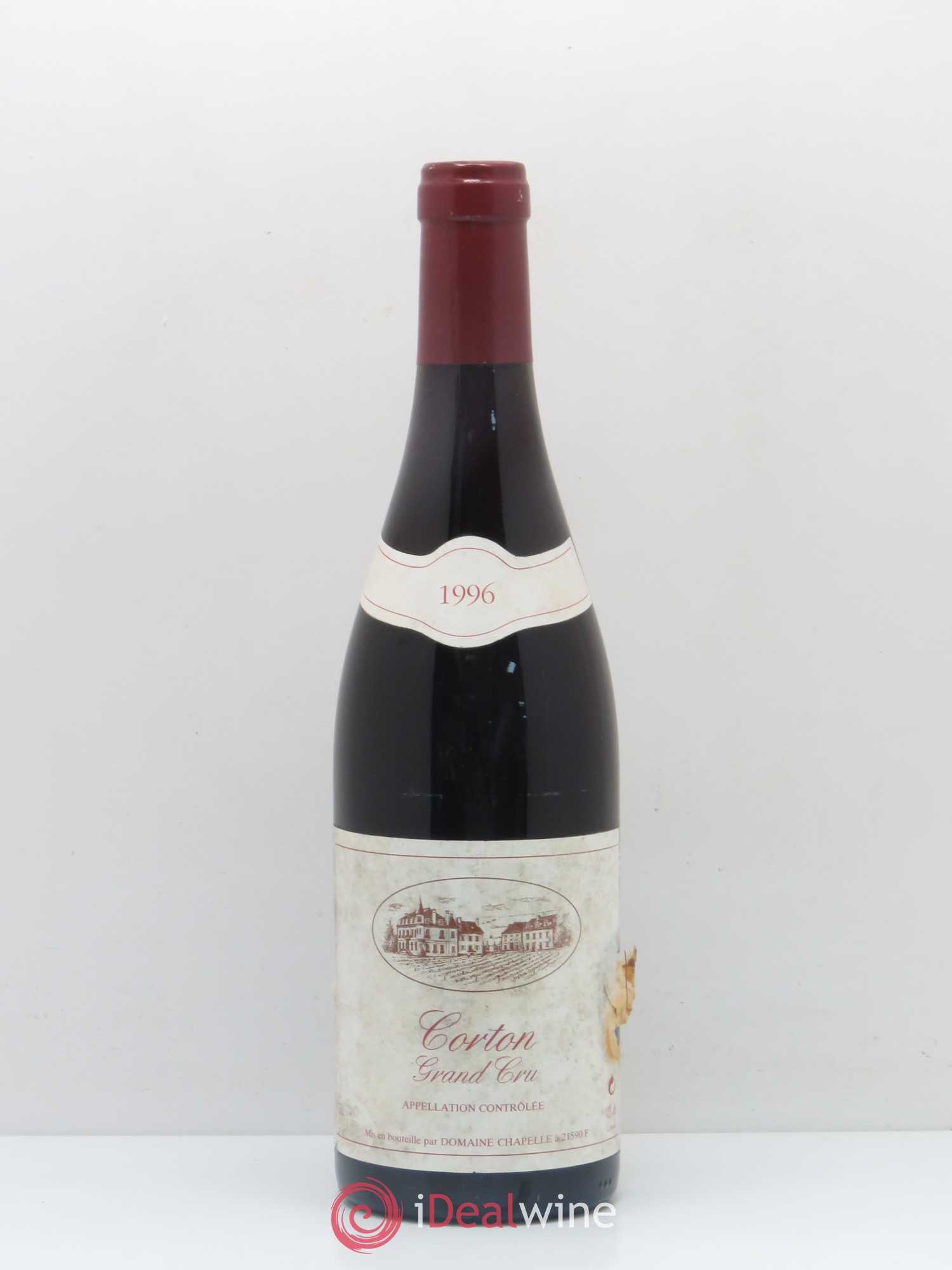 Corton Grand Cru Domaine Chapelle 1996 - Posten von 1 Flasche - 0