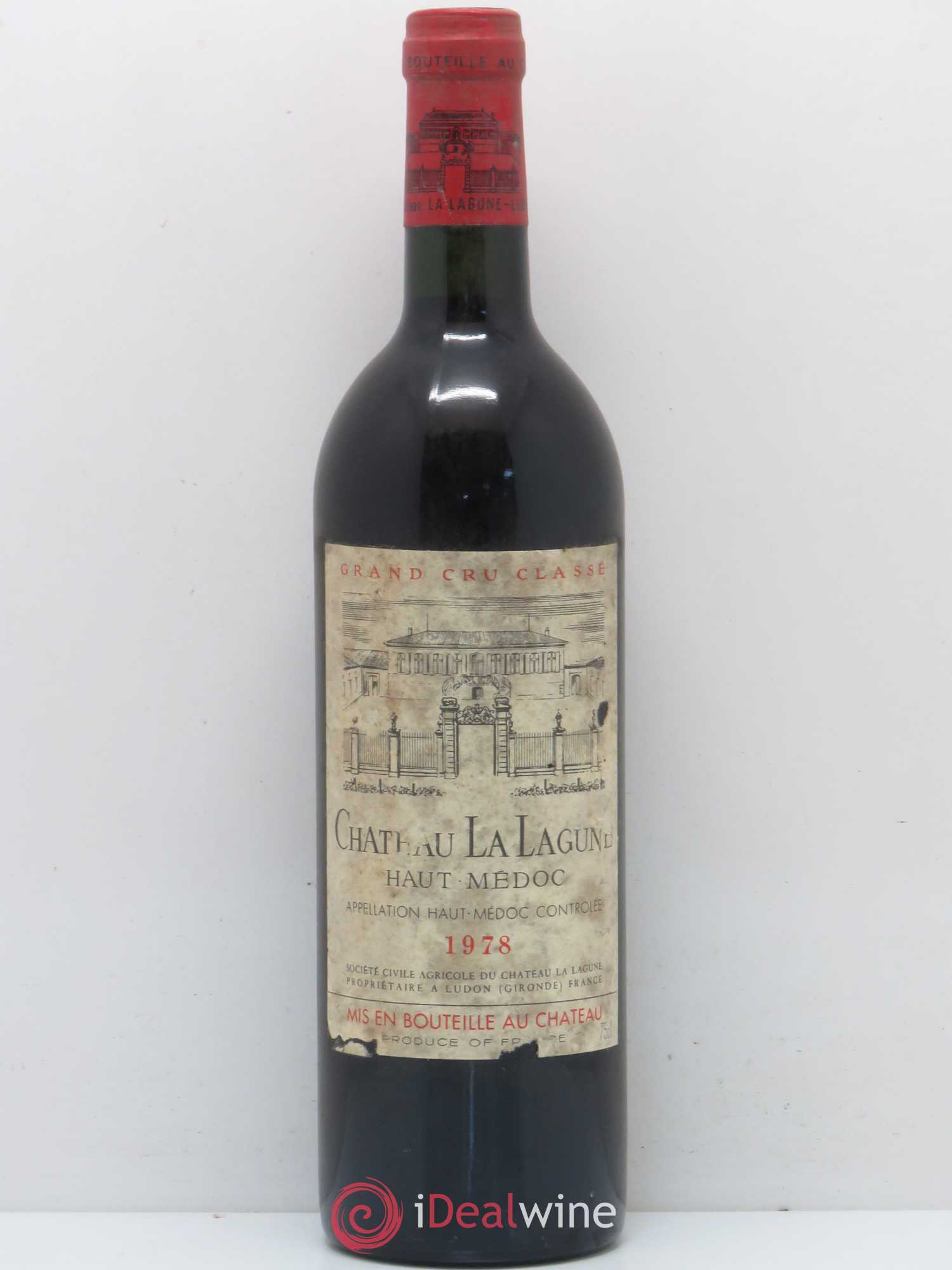 Château la Lagune 3ème Grand Cru Classé 1978 - Lot de 1 bouteille - 0