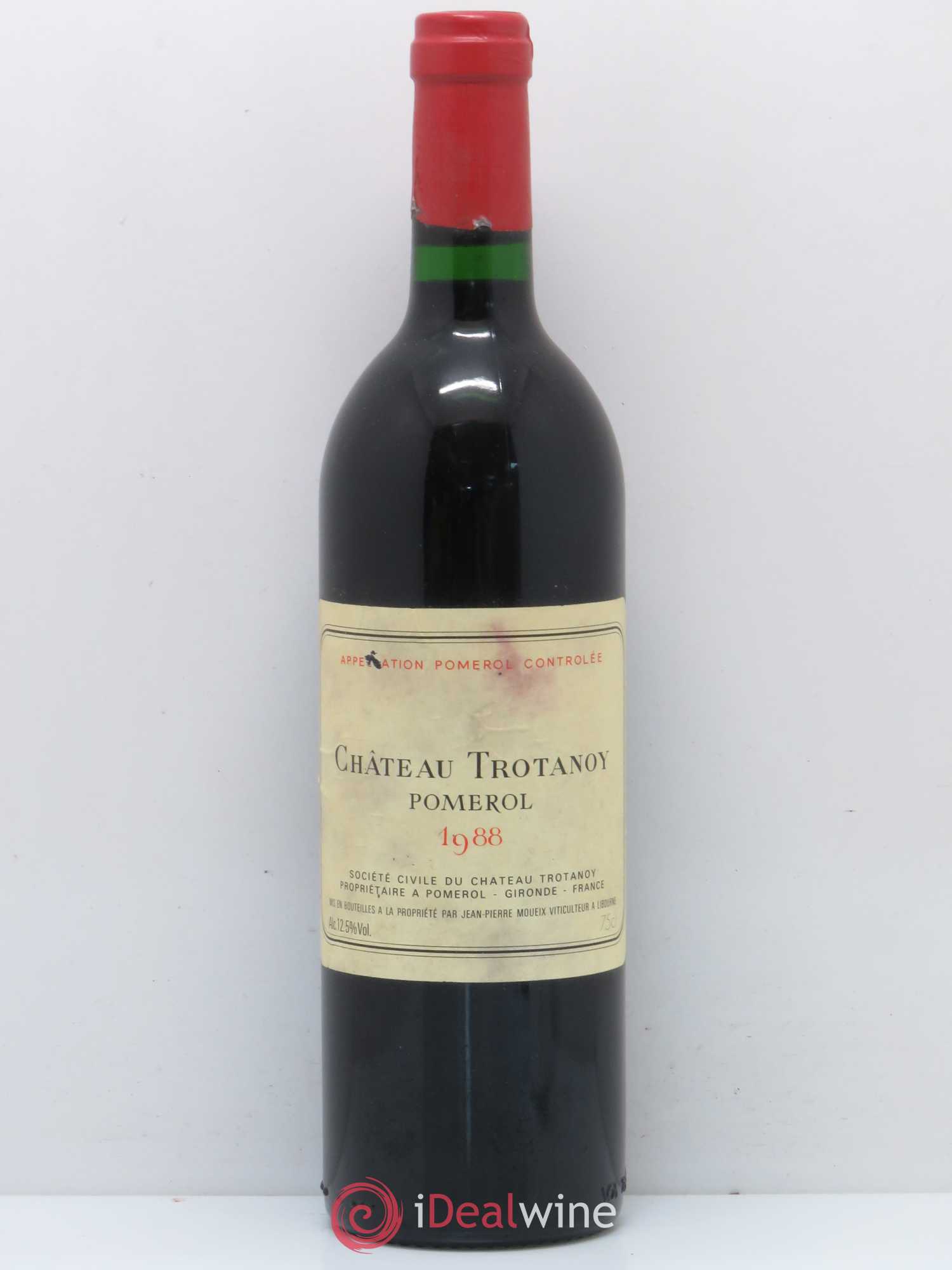 Château Trotanoy 1988 - Lot de 1 bouteille - 0