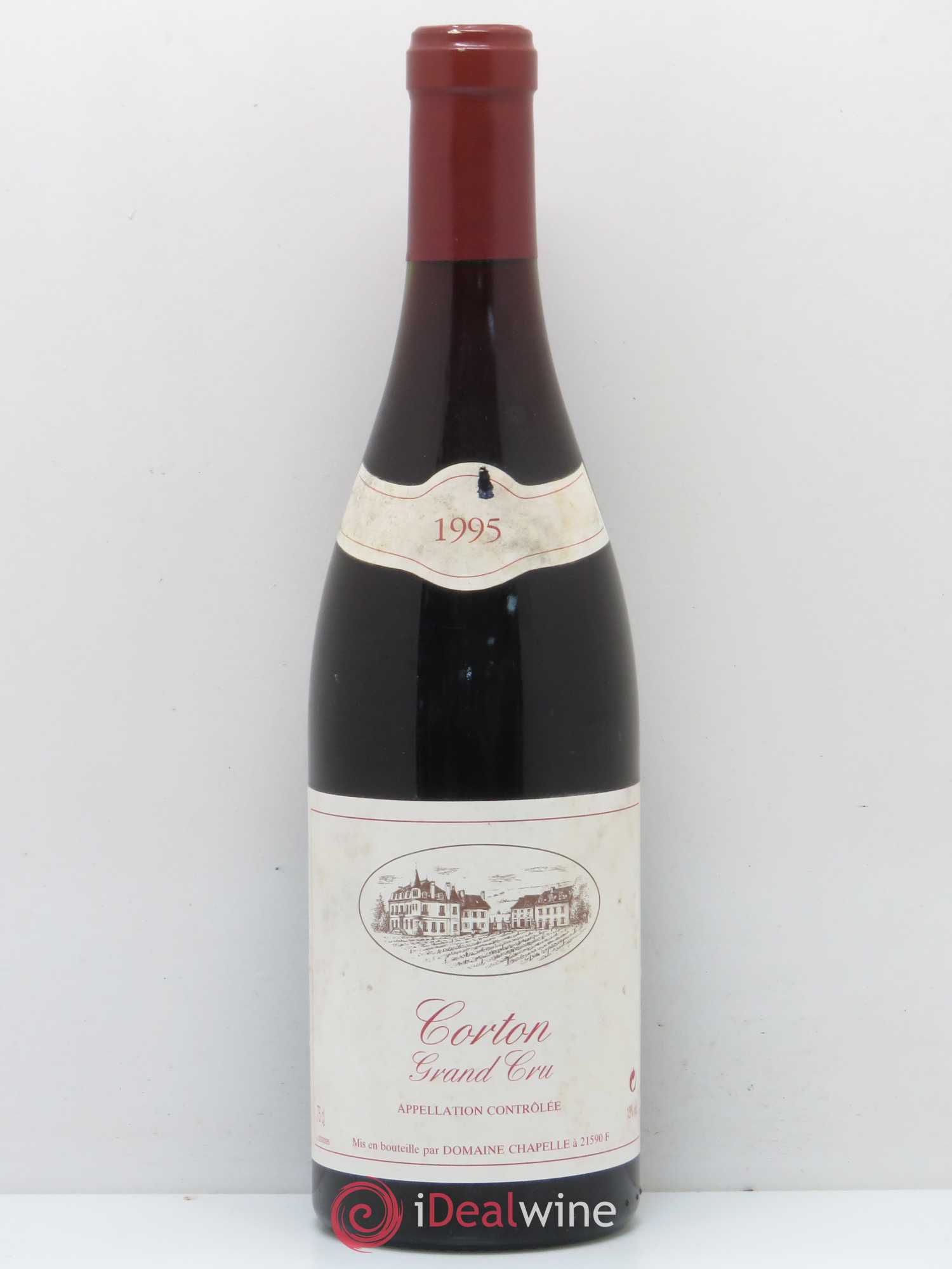 Corton Grand Cru Domaine Chapelle 1995 - Posten von 1 Flasche - 0