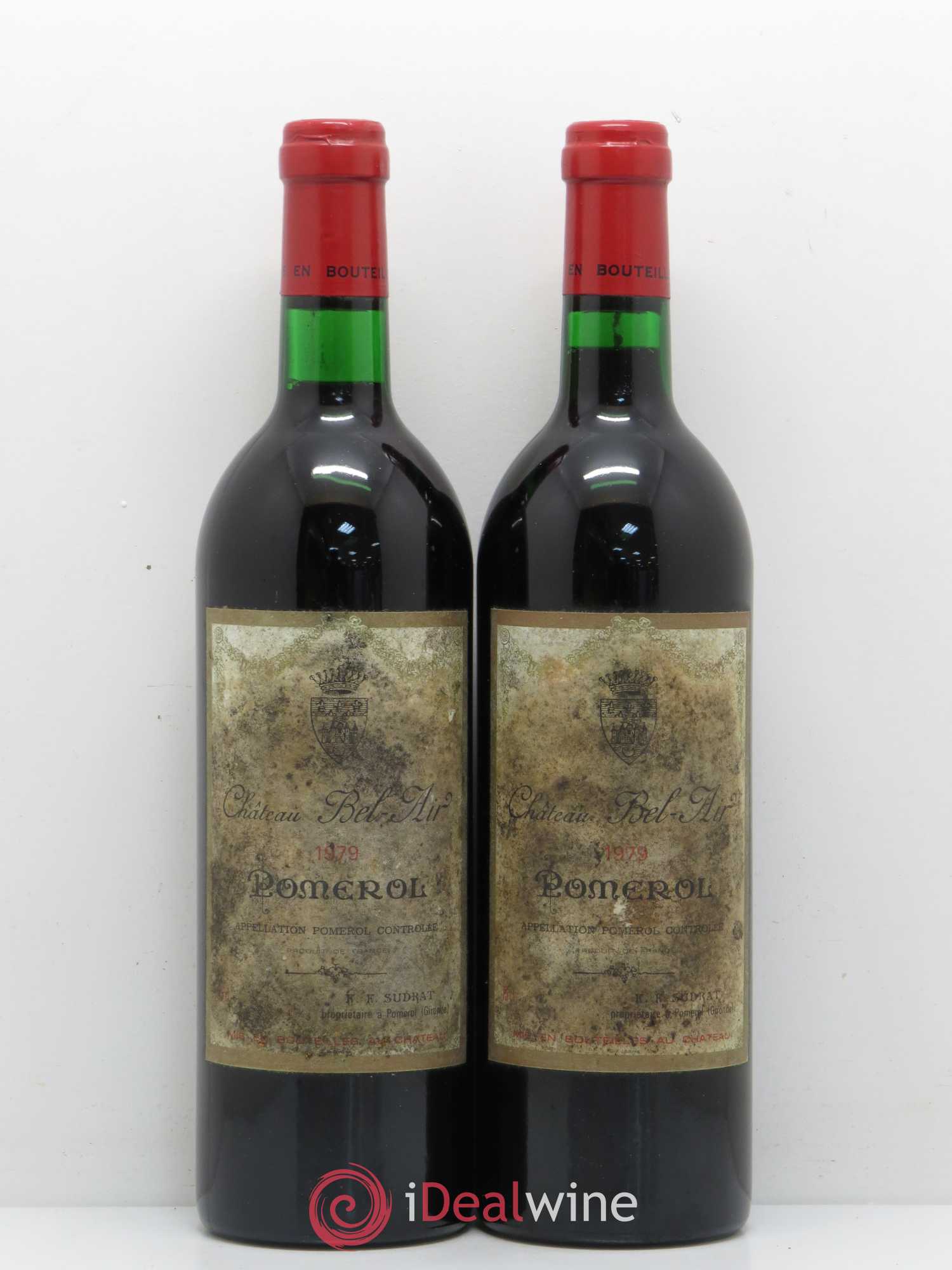 Château Bel Air 1979 - Lot de 2 bouteilles - 0