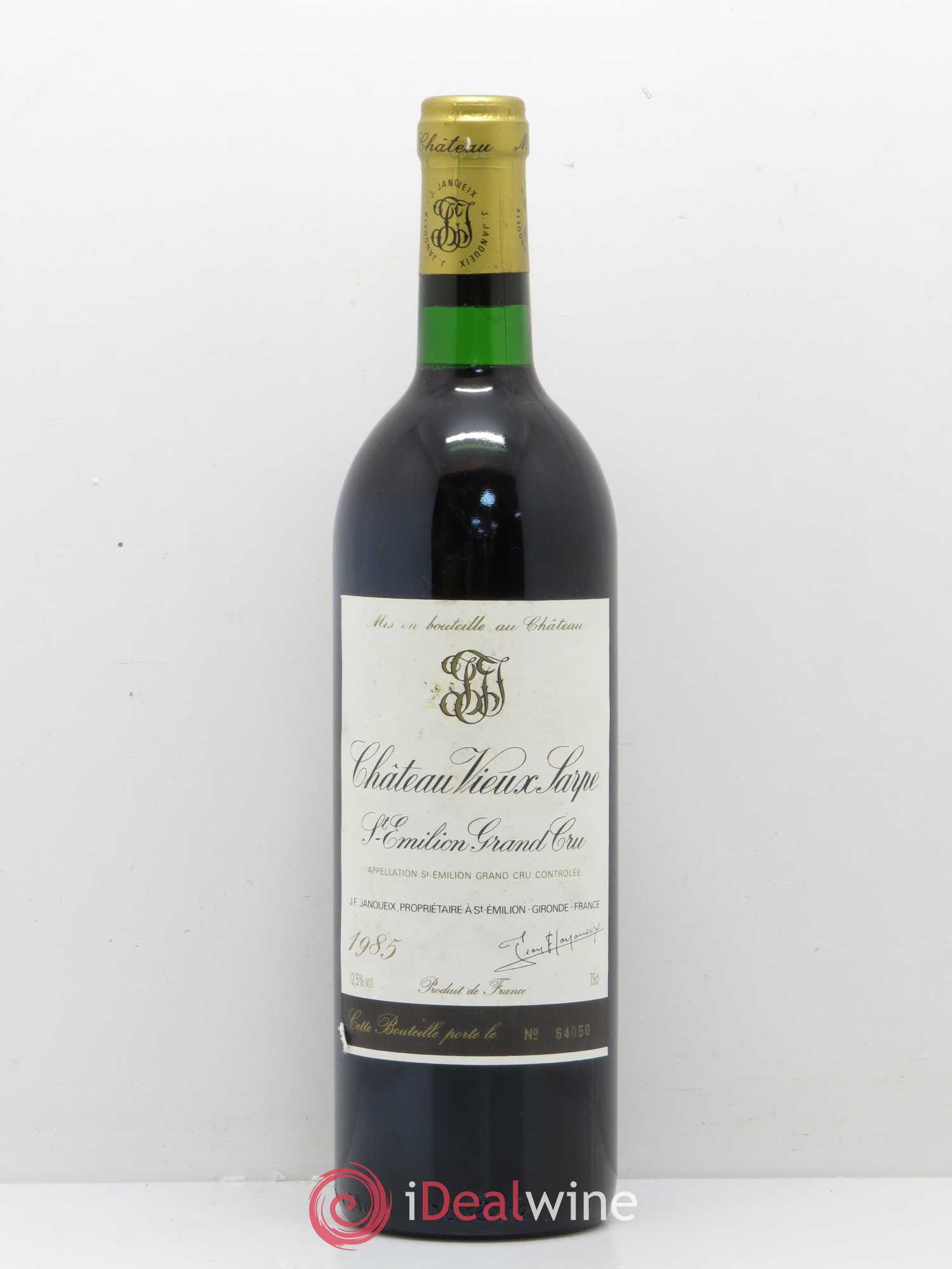 Château Vieux Sarpe 1985 - Lot de 1 bouteille - 0
