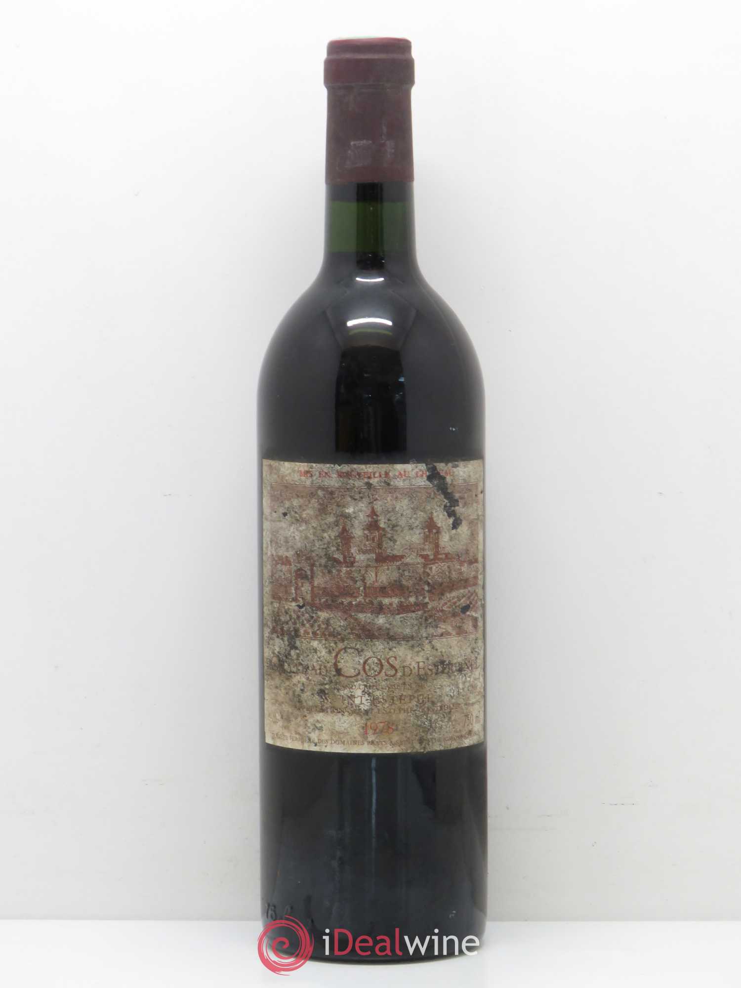 Cos d'Estournel 2ème Grand Cru Classé 1978 - Lot de 1 bouteille - 0