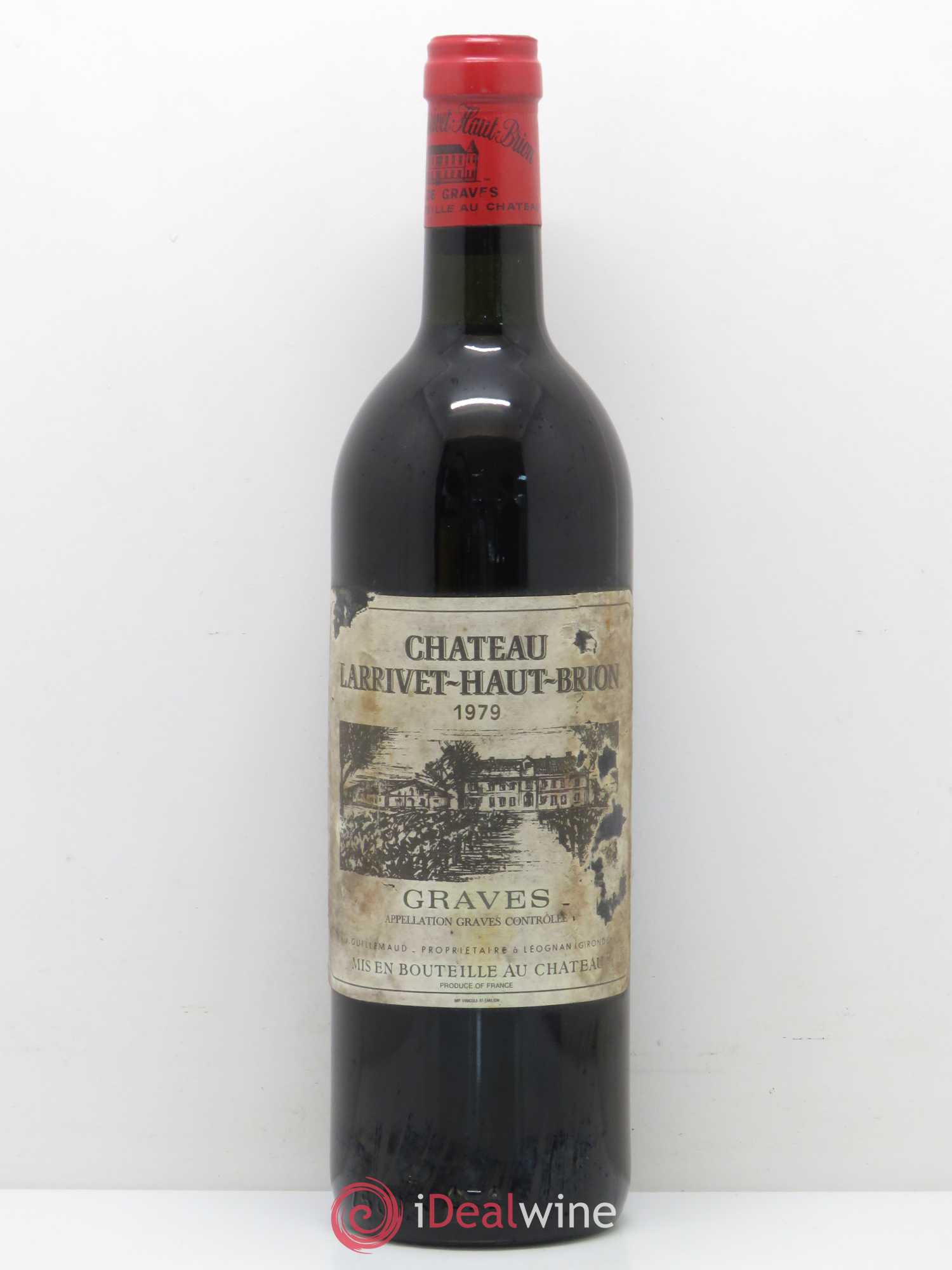 Château Larrivet Haut-Brion 1979 - Lot de 1 bouteille - 0