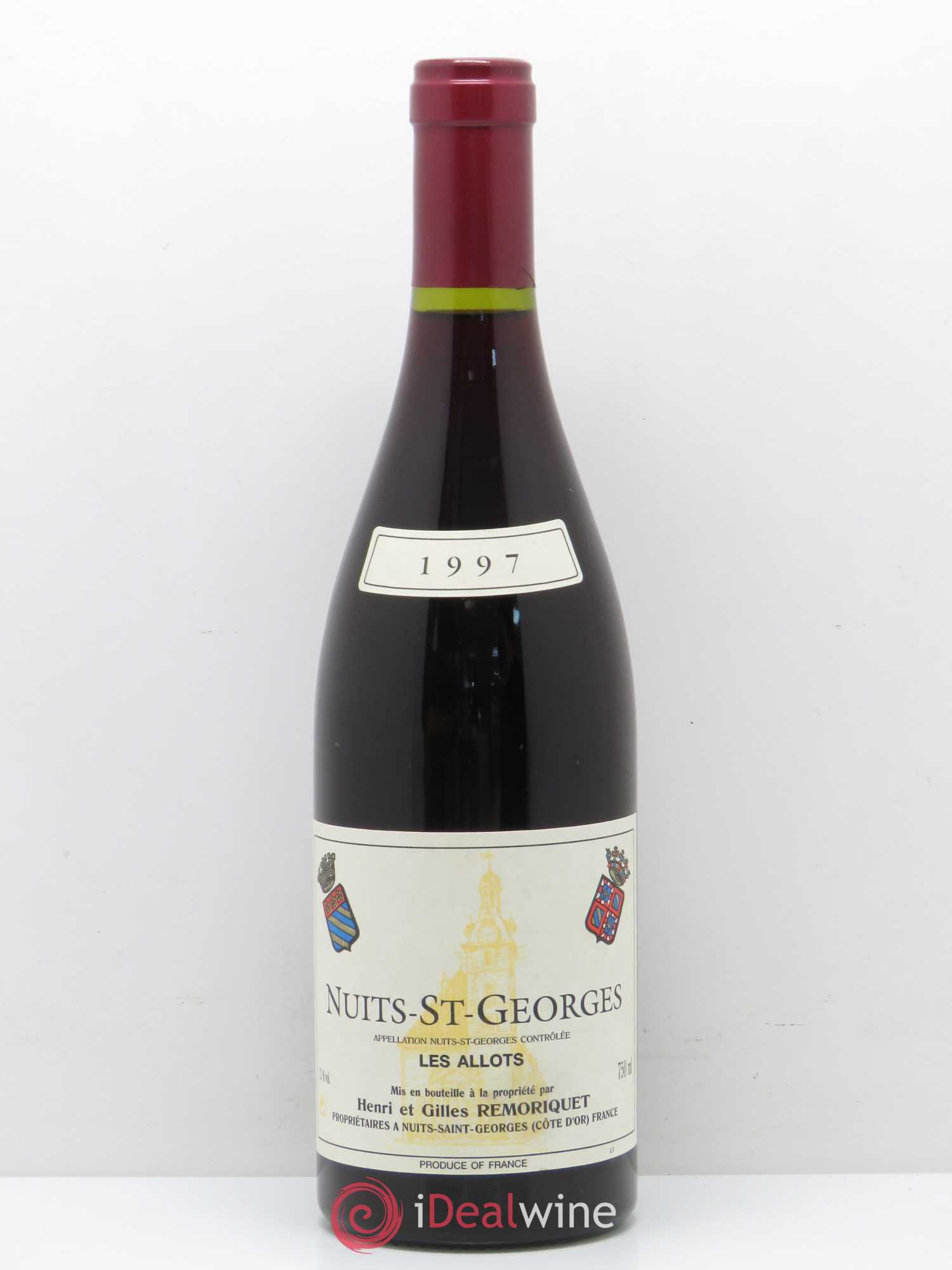 Nuits-Saint-Georges Les Allots Gilles Remoriquet 1997 - Lot de 1 bouteille - 0