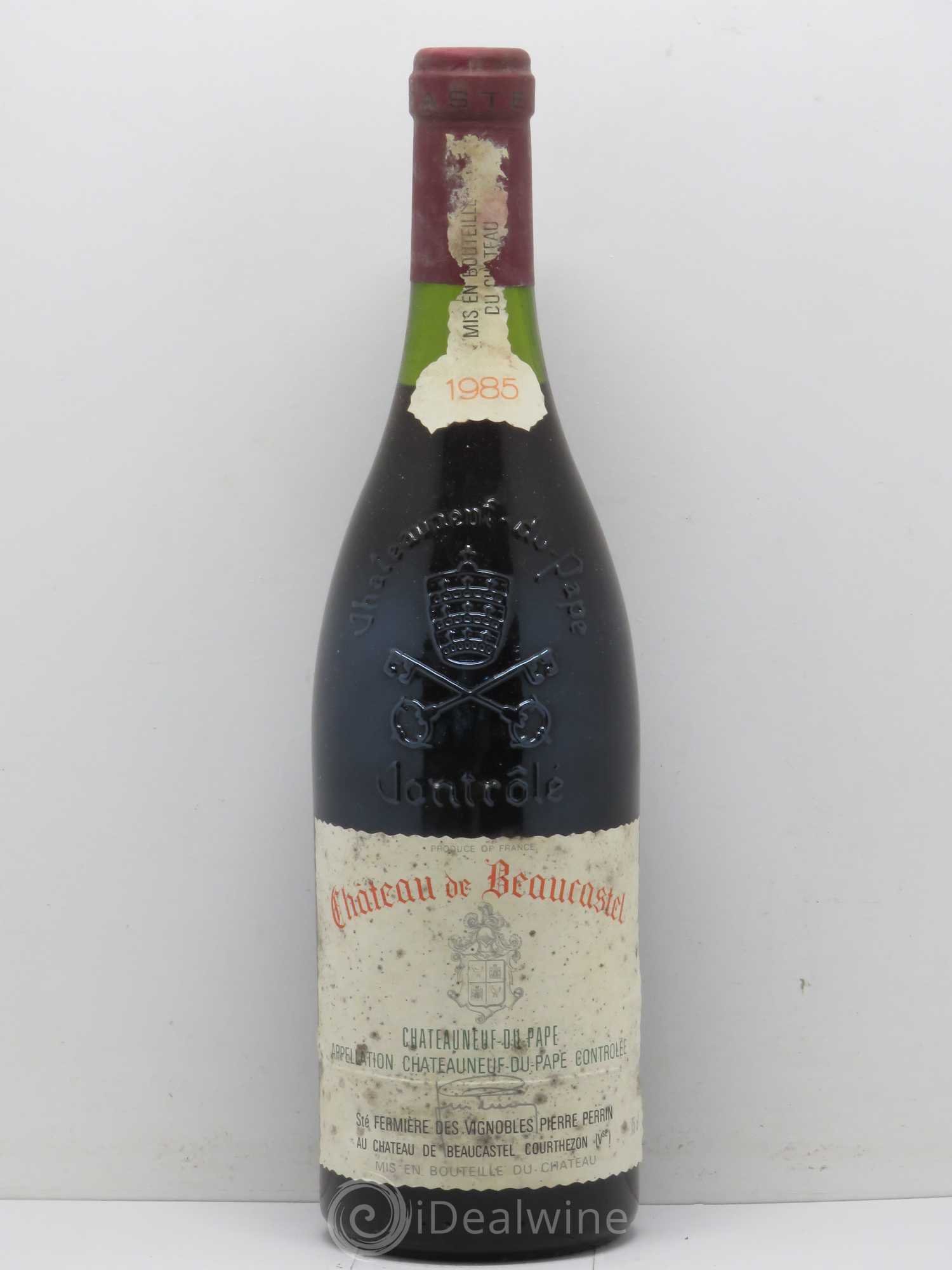 Châteauneuf-du-Pape Château de Beaucastel Famille Perrin 1985 - Lot de 1 bouteille - 0