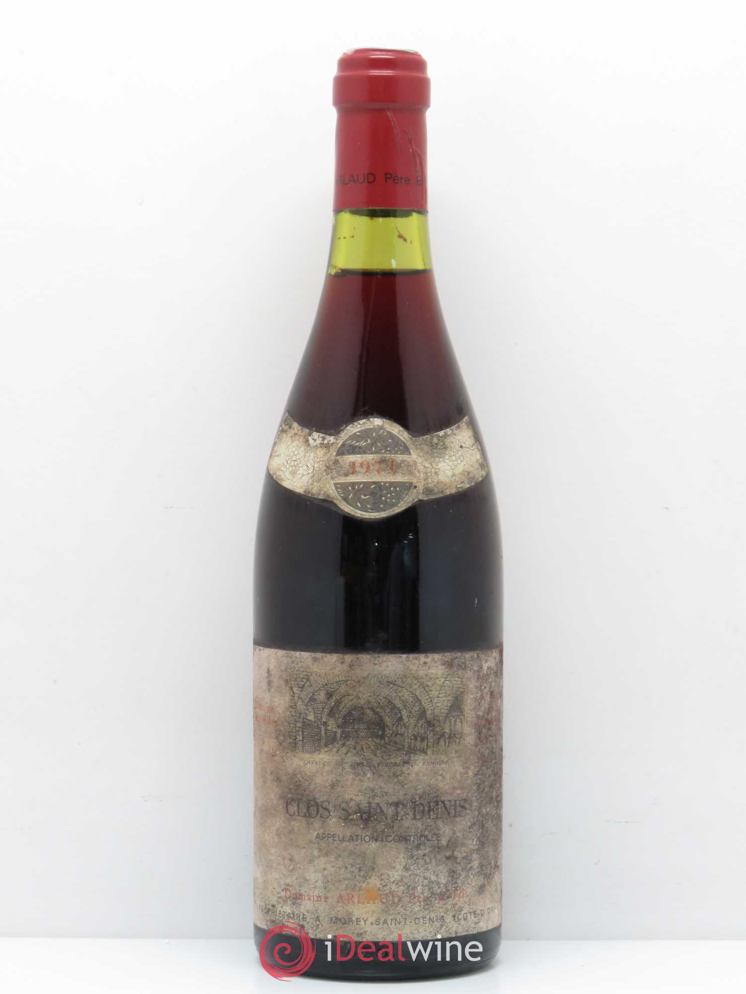 Clos Saint-Denis Grand Cru Arlaud 1974 - Lot de 1 bouteille - 0