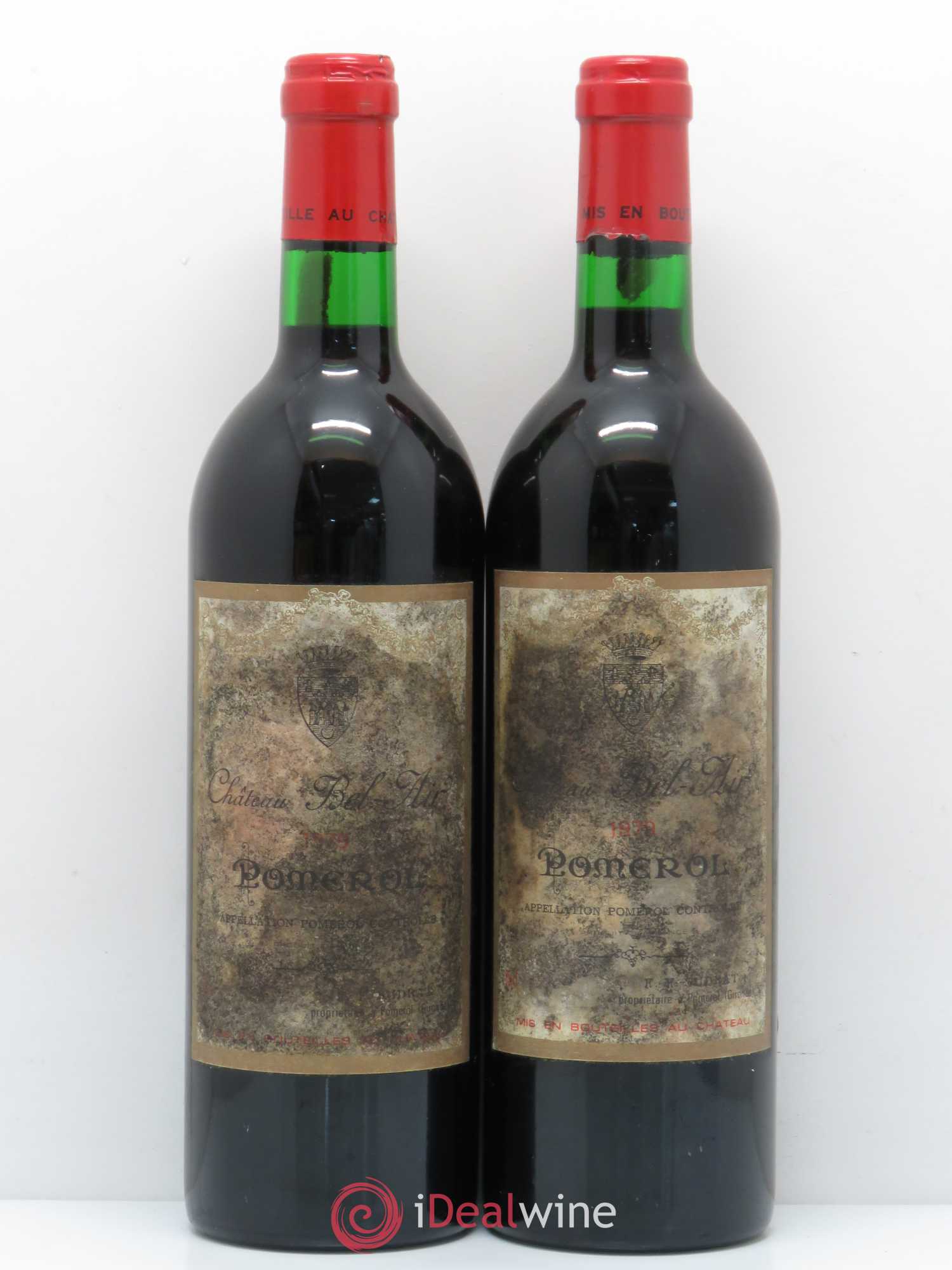 Château Bel Air 1979 - Lot de 2 bouteilles - 0