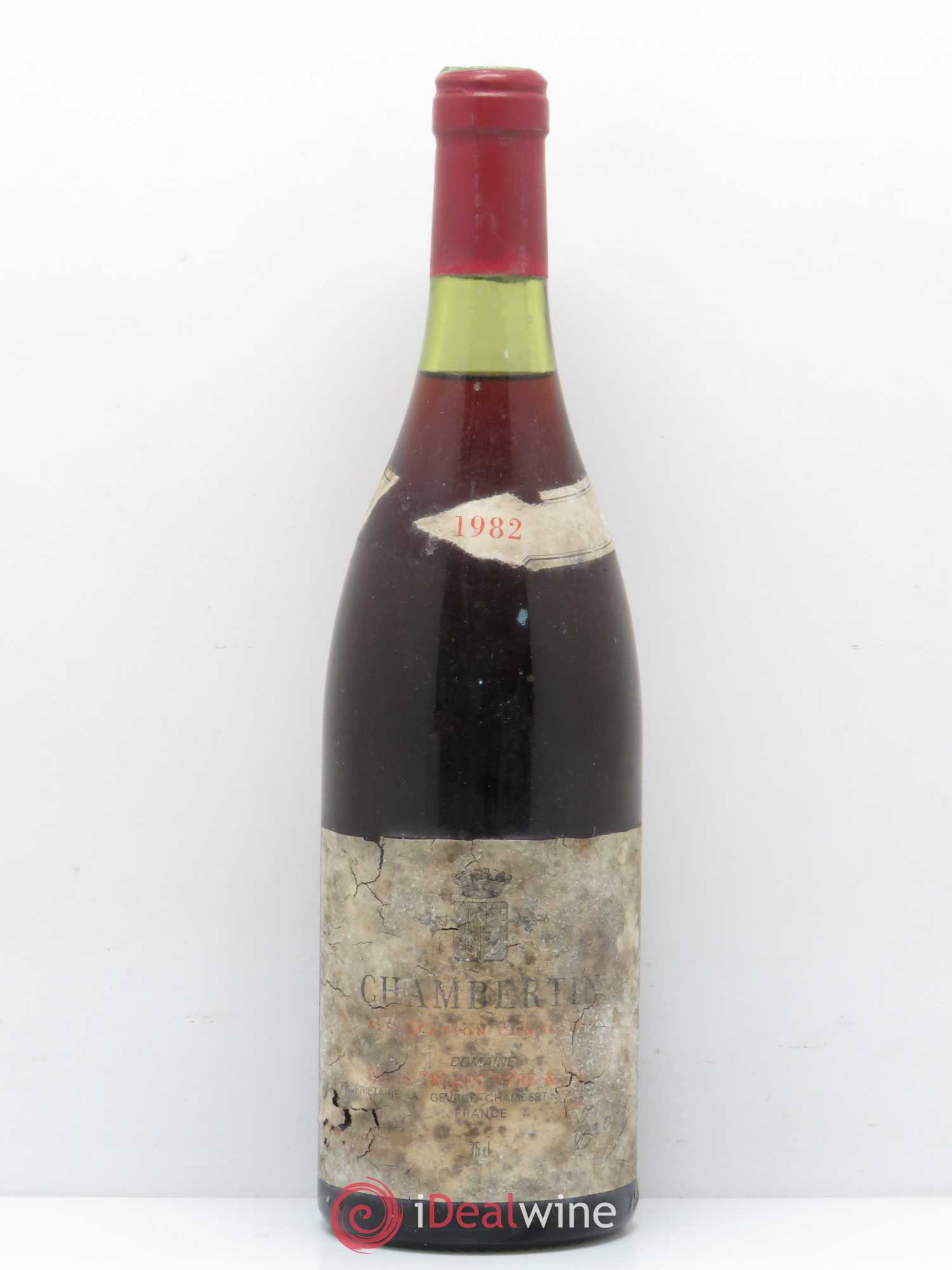 Chambertin Grand Cru Louis Trapet Père et fils 1982 - Posten von 1 Flasche - 0