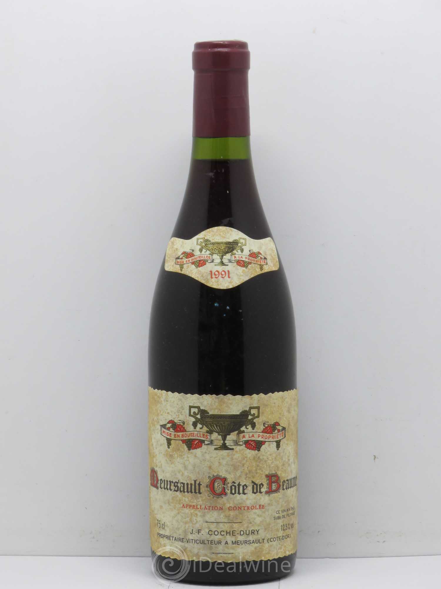 Meursault Coche Dury (Domaine) 1991 - Lot de 1 bouteille - 0