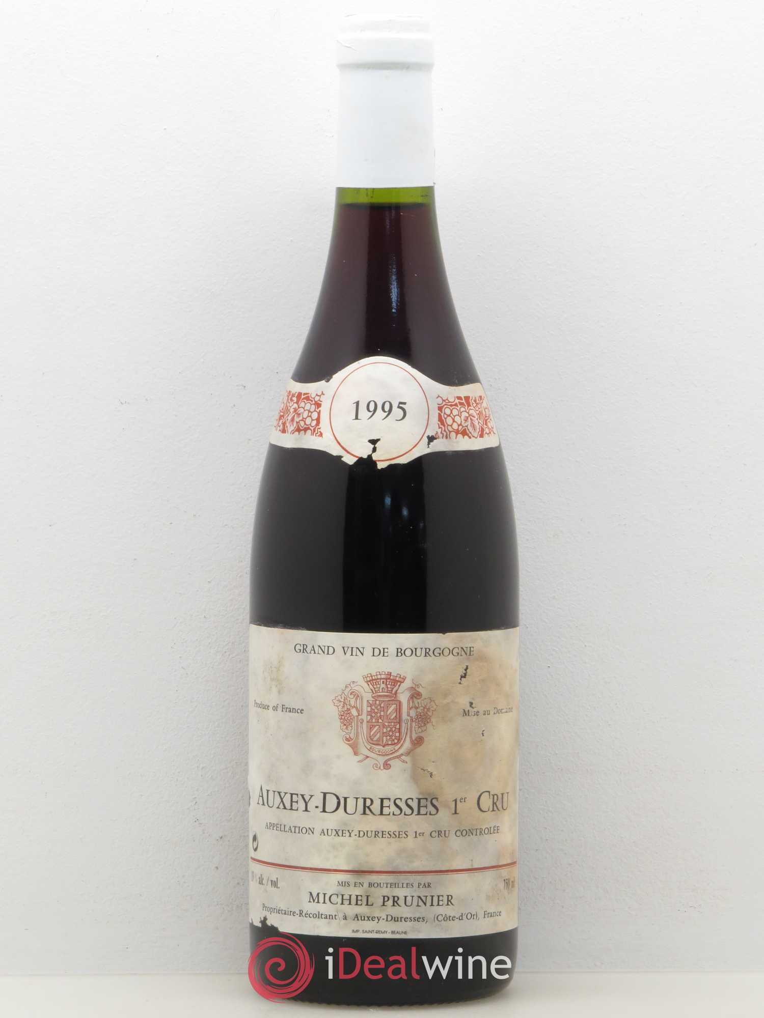 Auxey-Duresses 1er Cru Michel Prunier 1995 - Lot de 1 bouteille - 0
