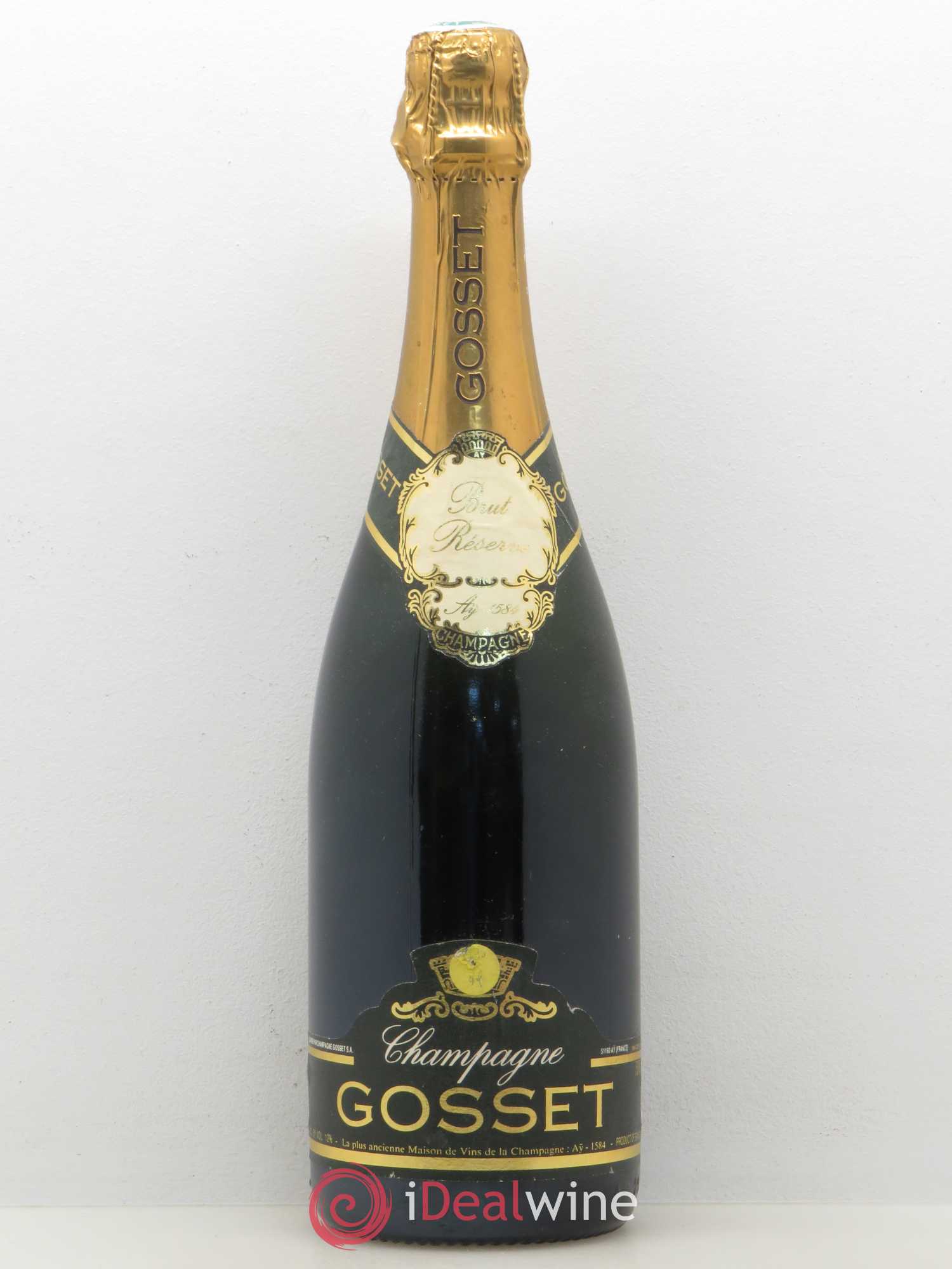 Champagne Brut Réserve Gosset - Posten von 1 Flasche - 0