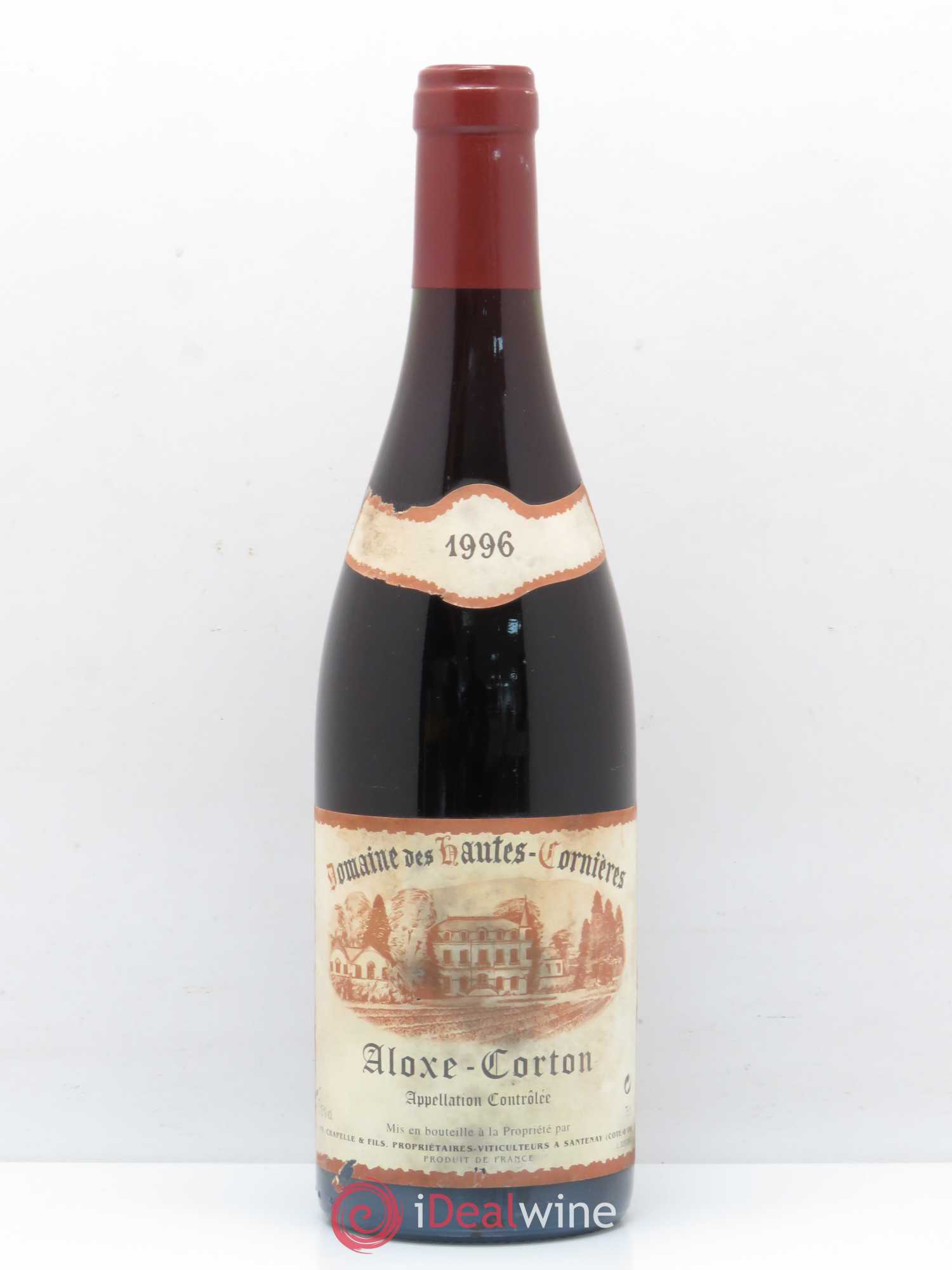 Aloxe-Corton Domaine des Hautes Cornières Chapelle et Fils 1996 - Posten von 1 Flasche - 0