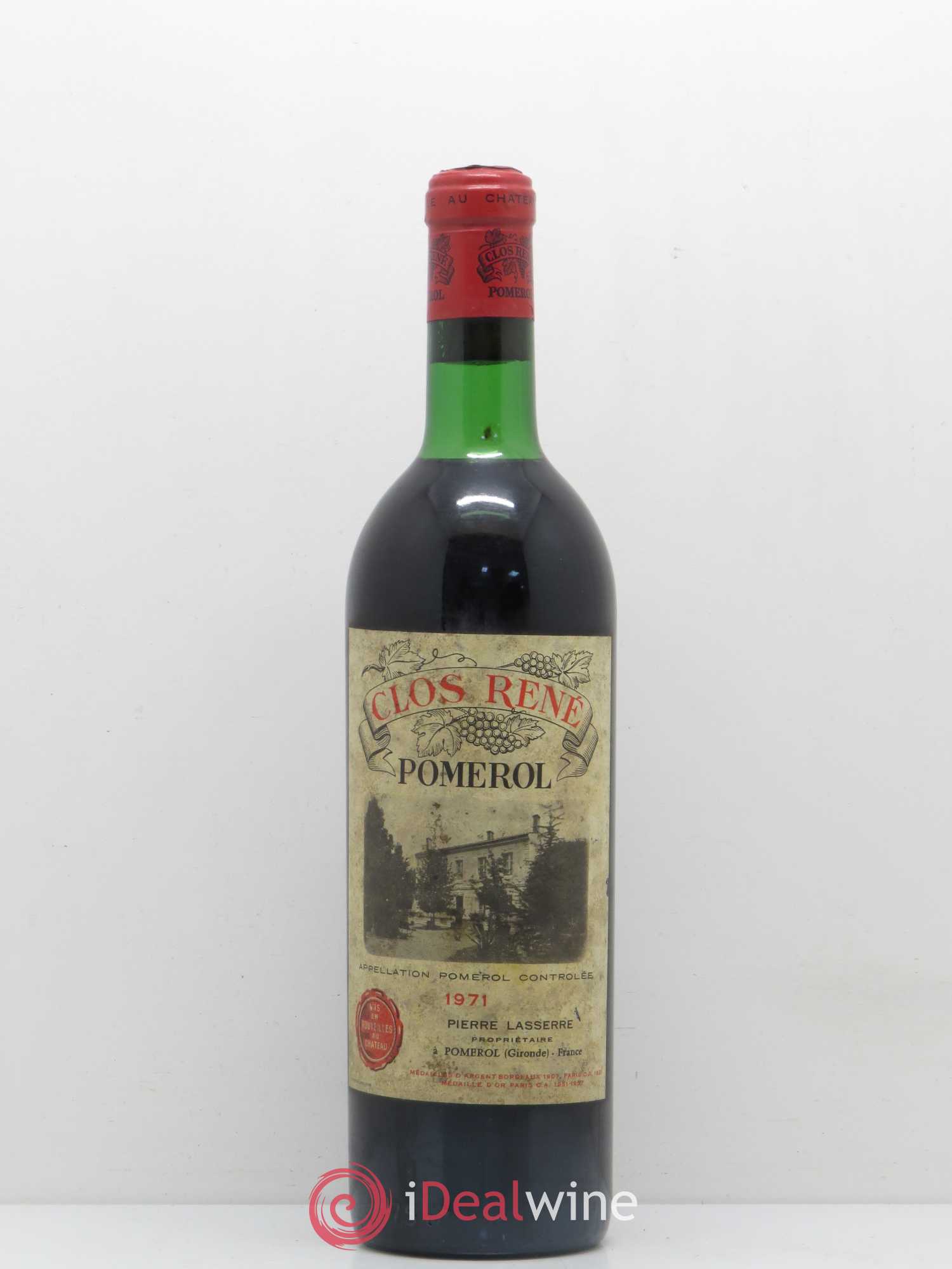 Clos René 1971 - Posten von 1 Flasche - 0
