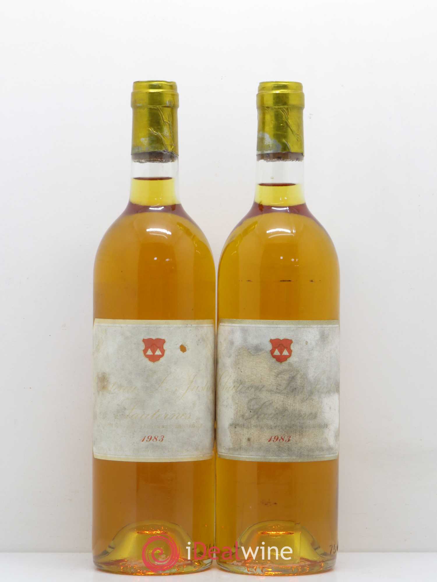 Château les Justices Cru Bourgeois 1983 - Lotto di 2 bottiglie - 0