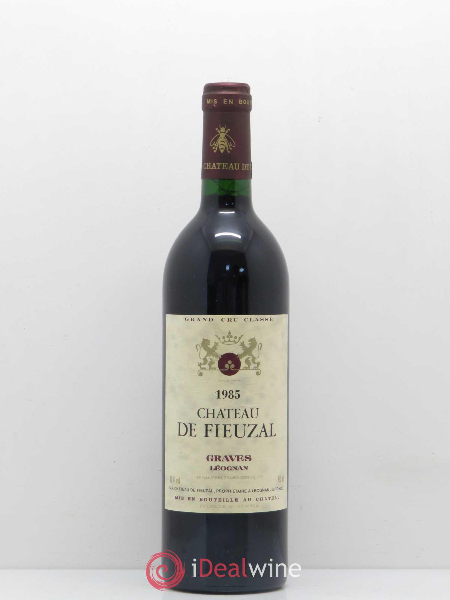 Château de Fieuzal Cru Classé de Graves 1985 - Lot de 1 bouteille - 0
