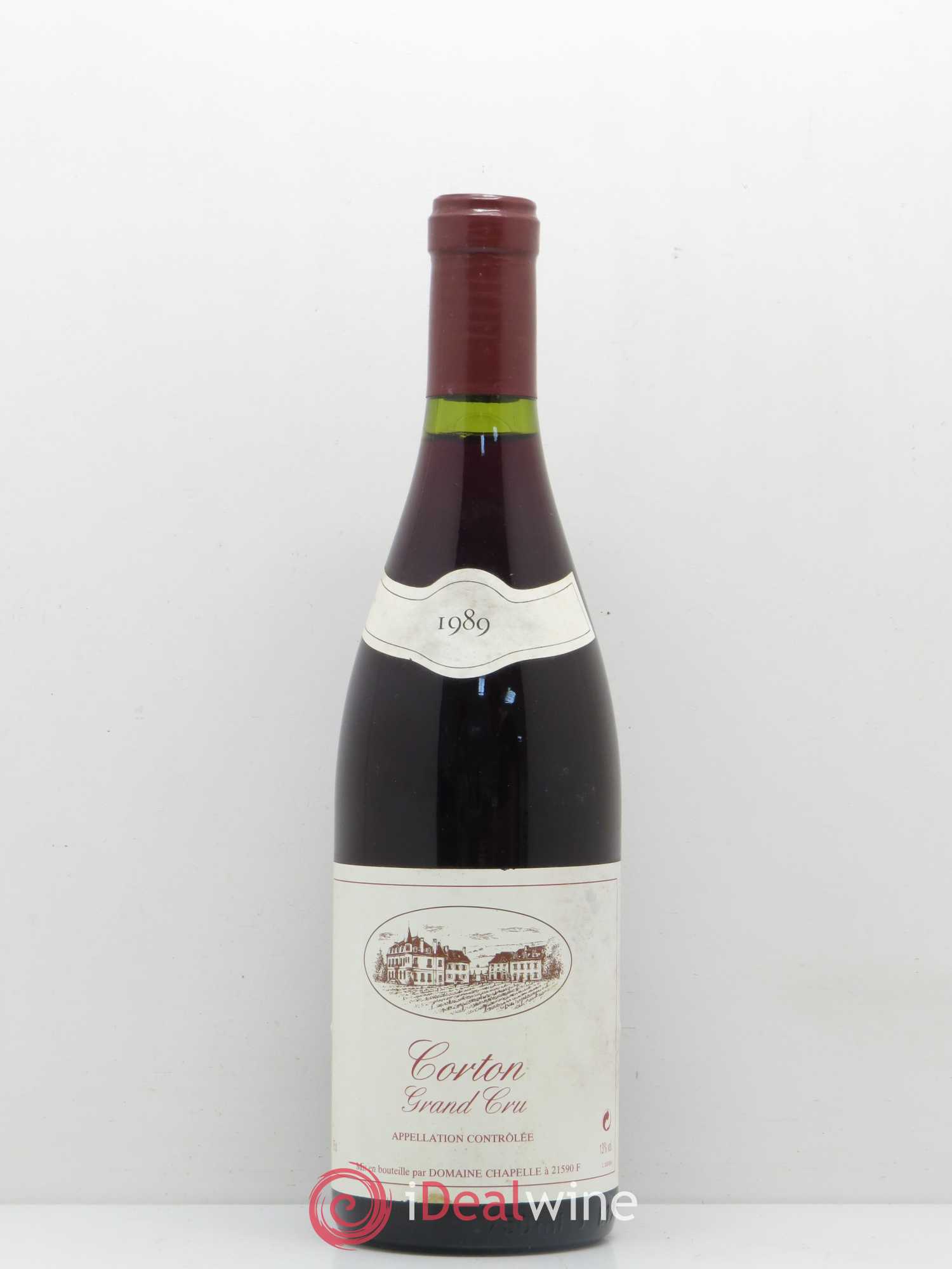 Corton Grand Cru Domaine Chapelle 1989 - Posten von 1 Flasche - 0