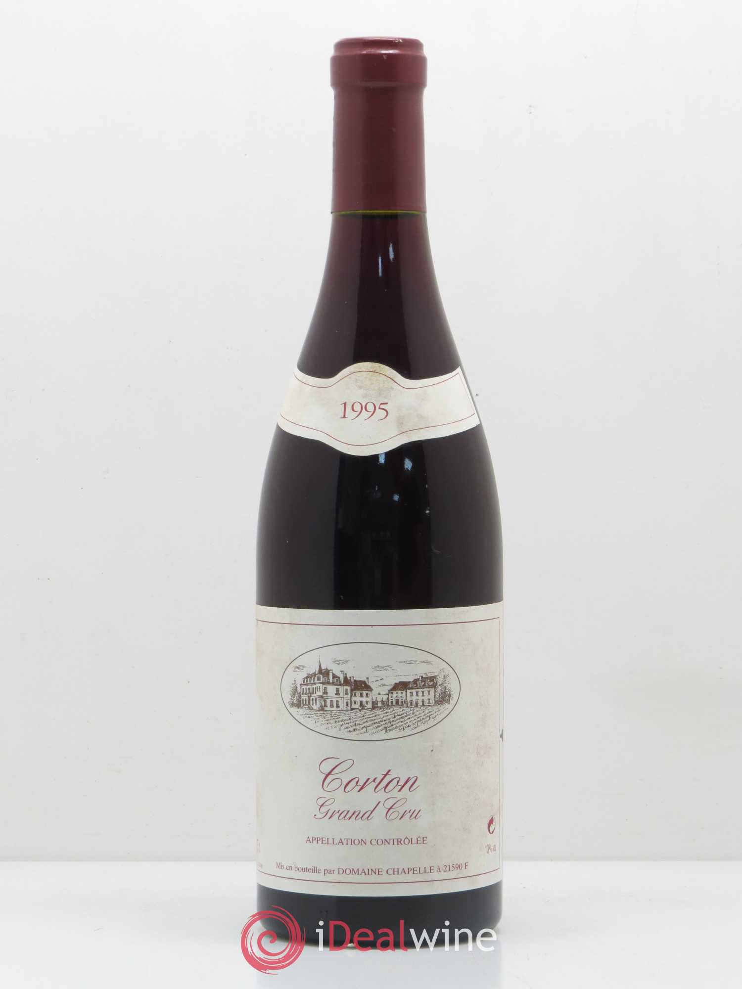 Corton Grand Cru Domaine Chapelle 1995 - Posten von 1 Flasche - 0