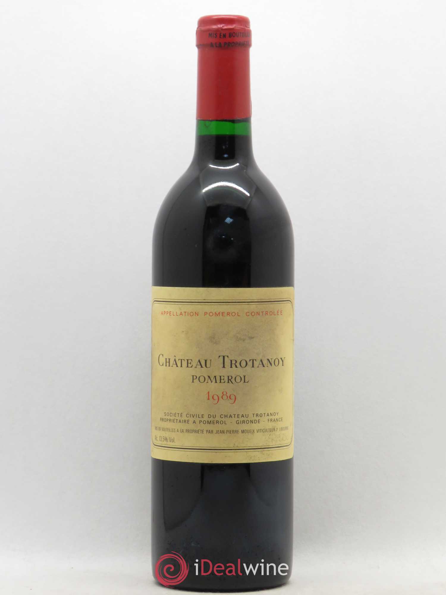 Château Trotanoy 1989 - Lot de 1 bouteille - 0